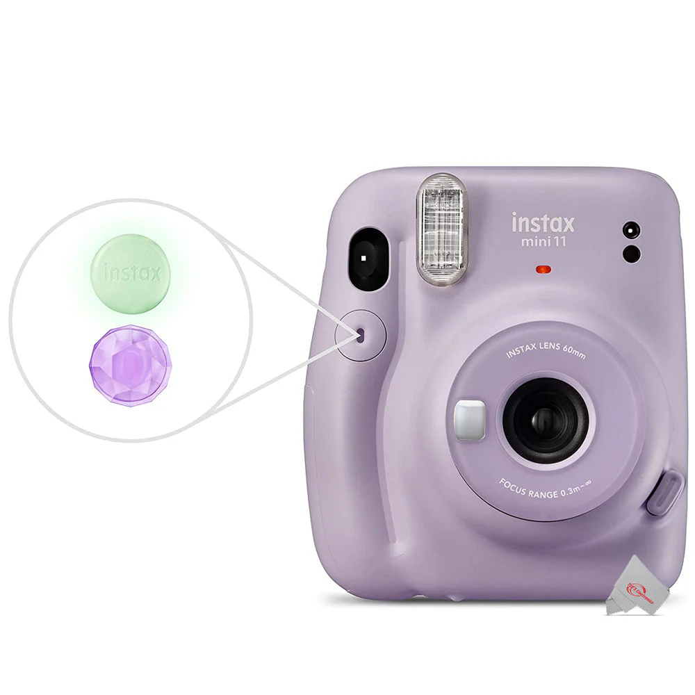 FUJIFILM INSTAX Mini 11 Instant Film Camera Bundle (Lilac Purple) - Image 5