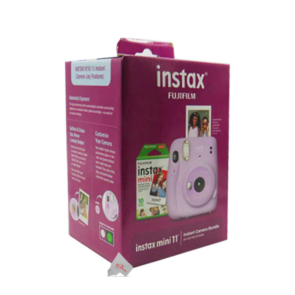 FUJIFILM INSTAX Mini 11 Instant Film Camera Bundle (Lilac Purple) - Image 8