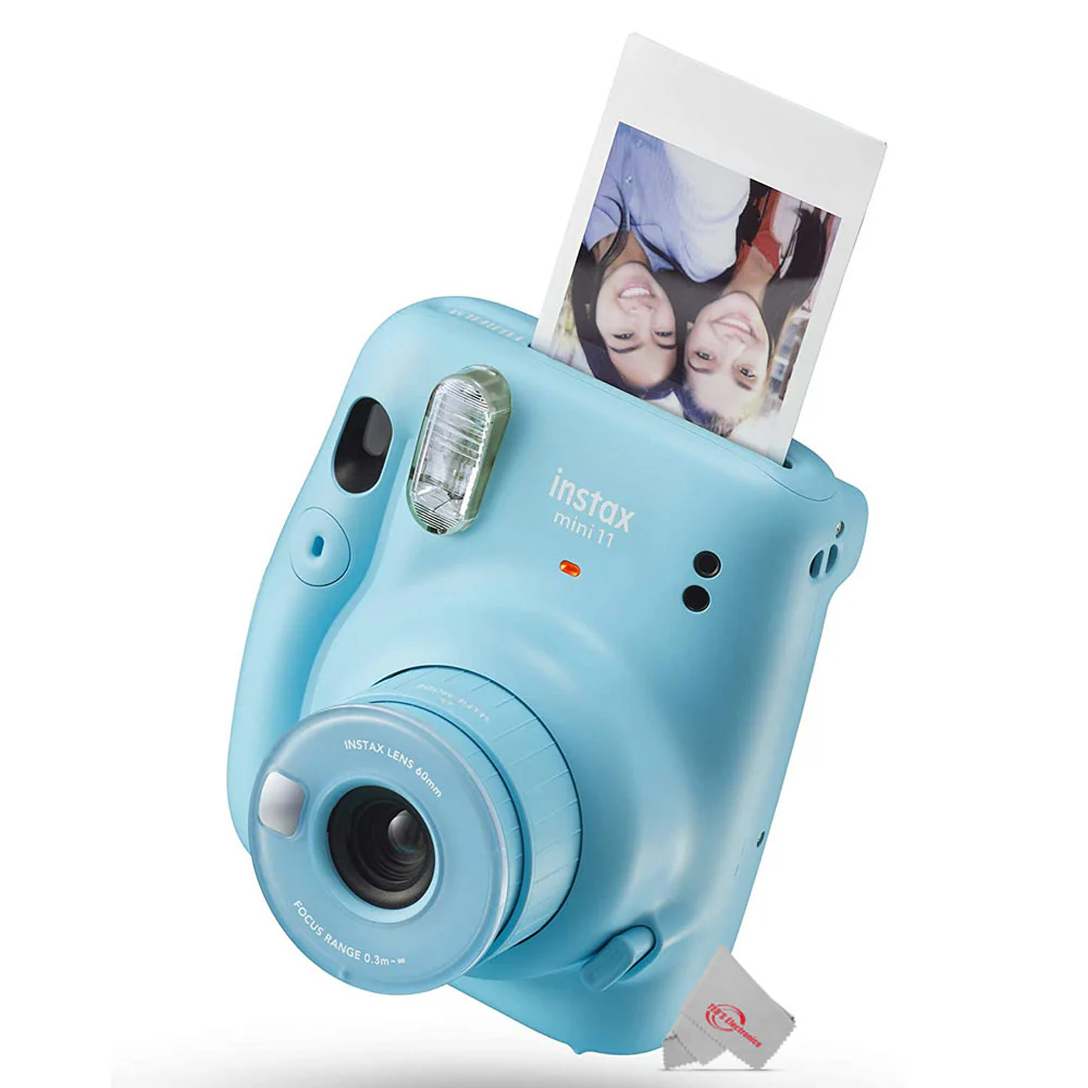 FUJIFILM INSTAX Mini 11 Instant Film Camera Bundle (Sky Blue) - Image 3