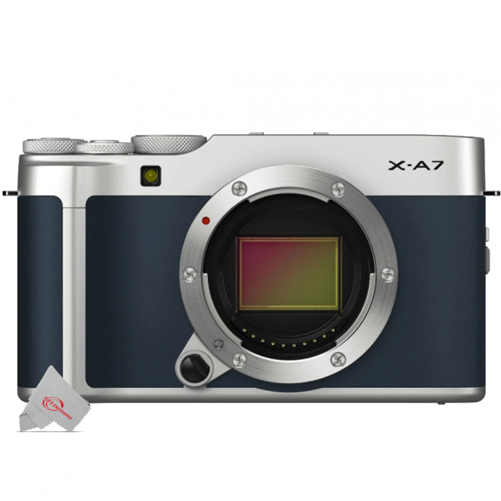 FUJIFILM X-A7 Mirrorless Digital Camera With 15-45mm lens Navy Blue - Image 2