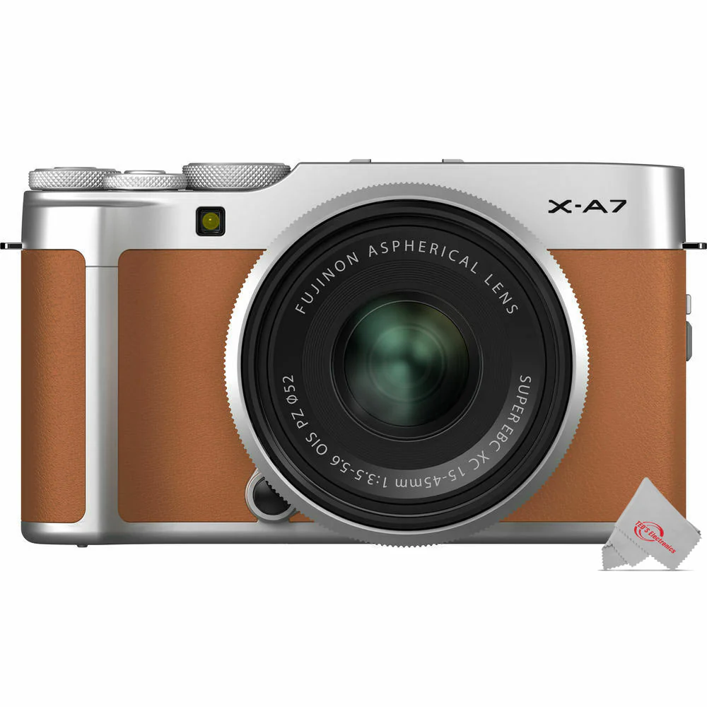 FUJIFILM X-A7 Mirrorless Digital Camera With 15-45mm lens Camel - Image 2