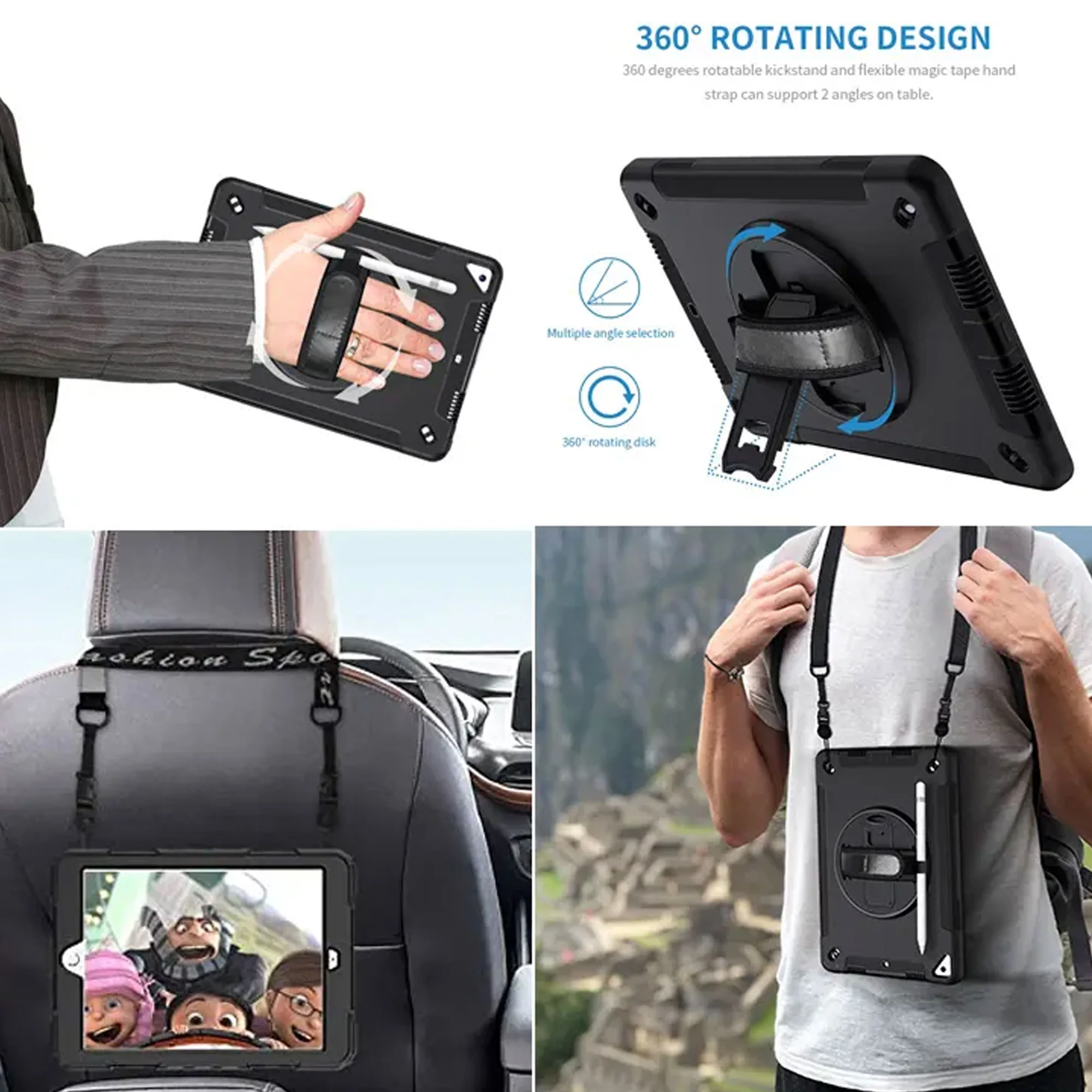 10.4" Tablet Case For Samsung Tab S6 Lite Galaxy Tab Cover Case Tab S6 Lite Case With Pencil Holder - Image 6
