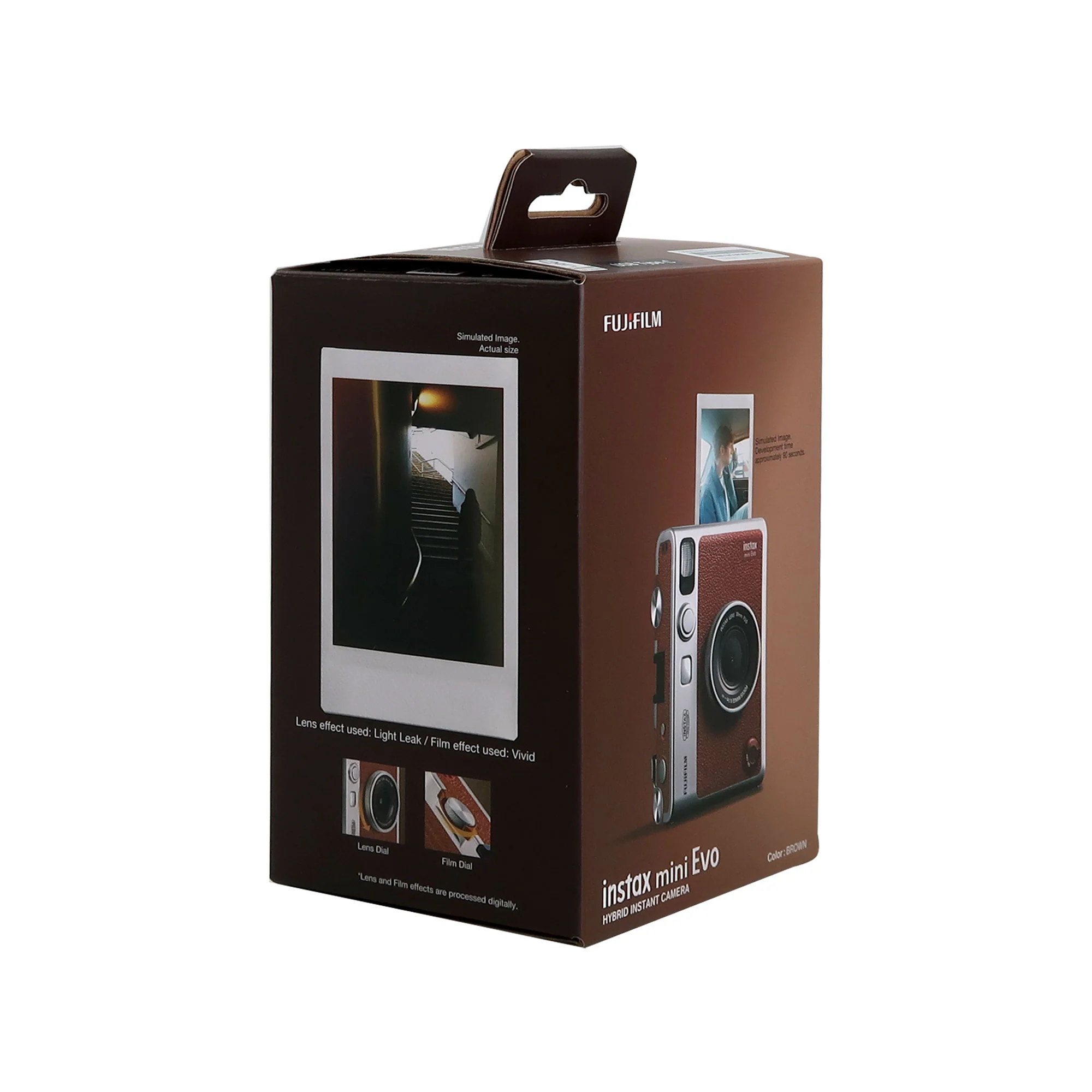 FUJIFILM INSTAX MINI EVO Hybrid Instant Camera (Brown) - Image 7