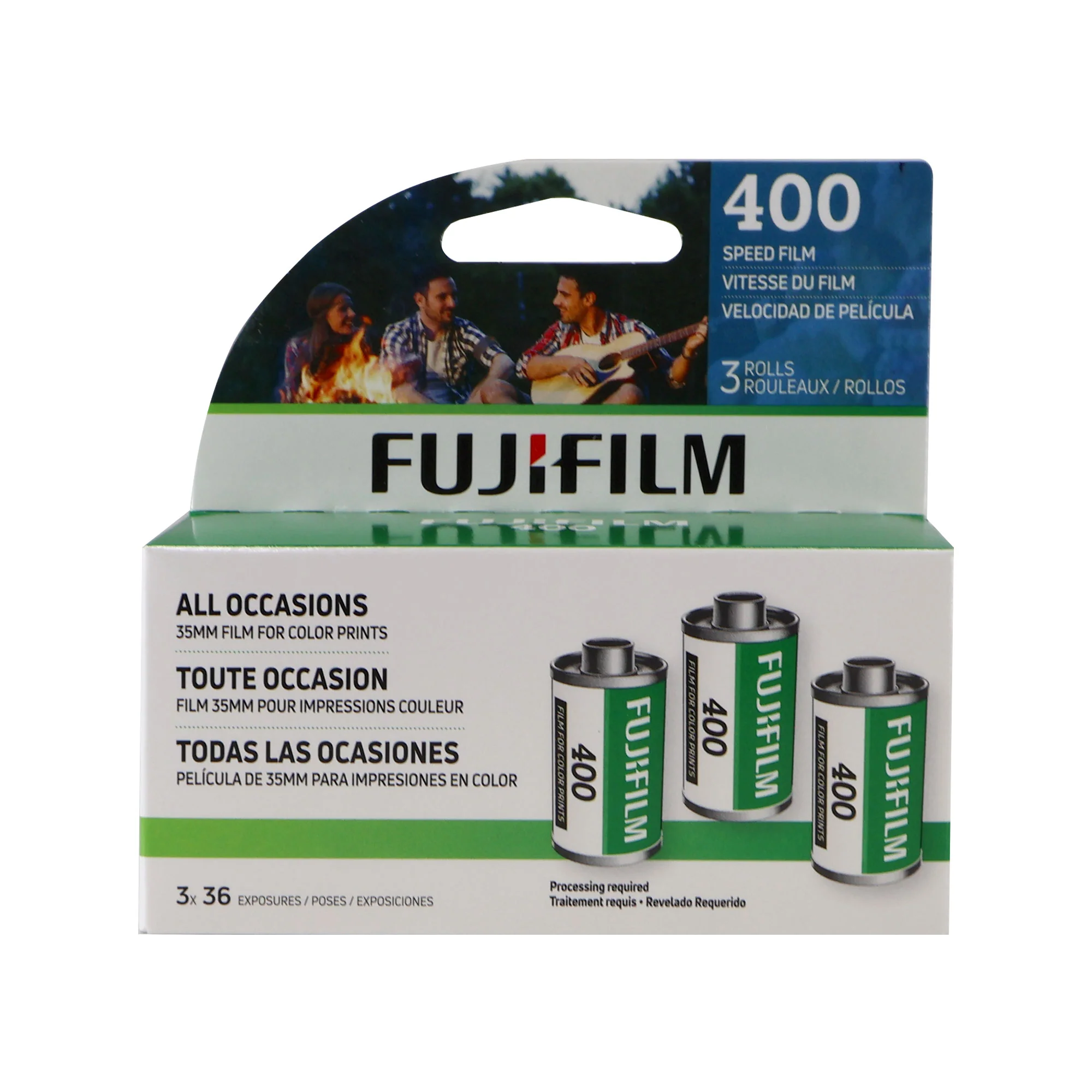 Fujifilm 400 Color Negative 35mm Film (36 Exposures) - 3 Pack with 2x Fujifilm 200 Color Negative 35mm Film (36 Exposures) - Image 3