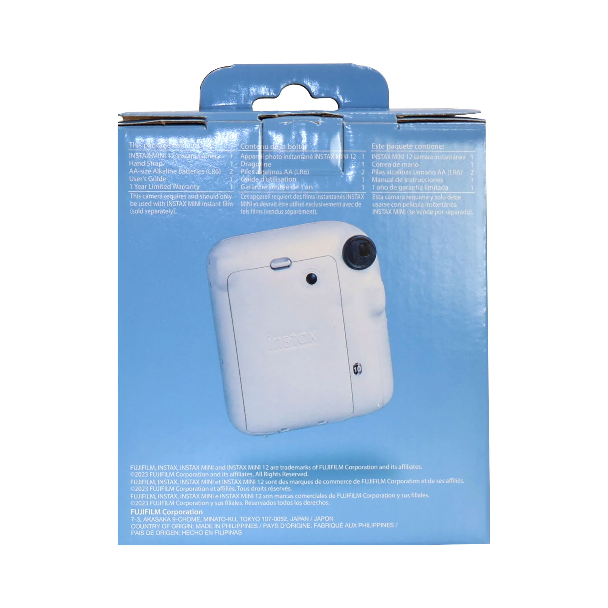 FUJIFILM INSTAX MINI 12 Instant Film Camera (Clay White) - Image 5