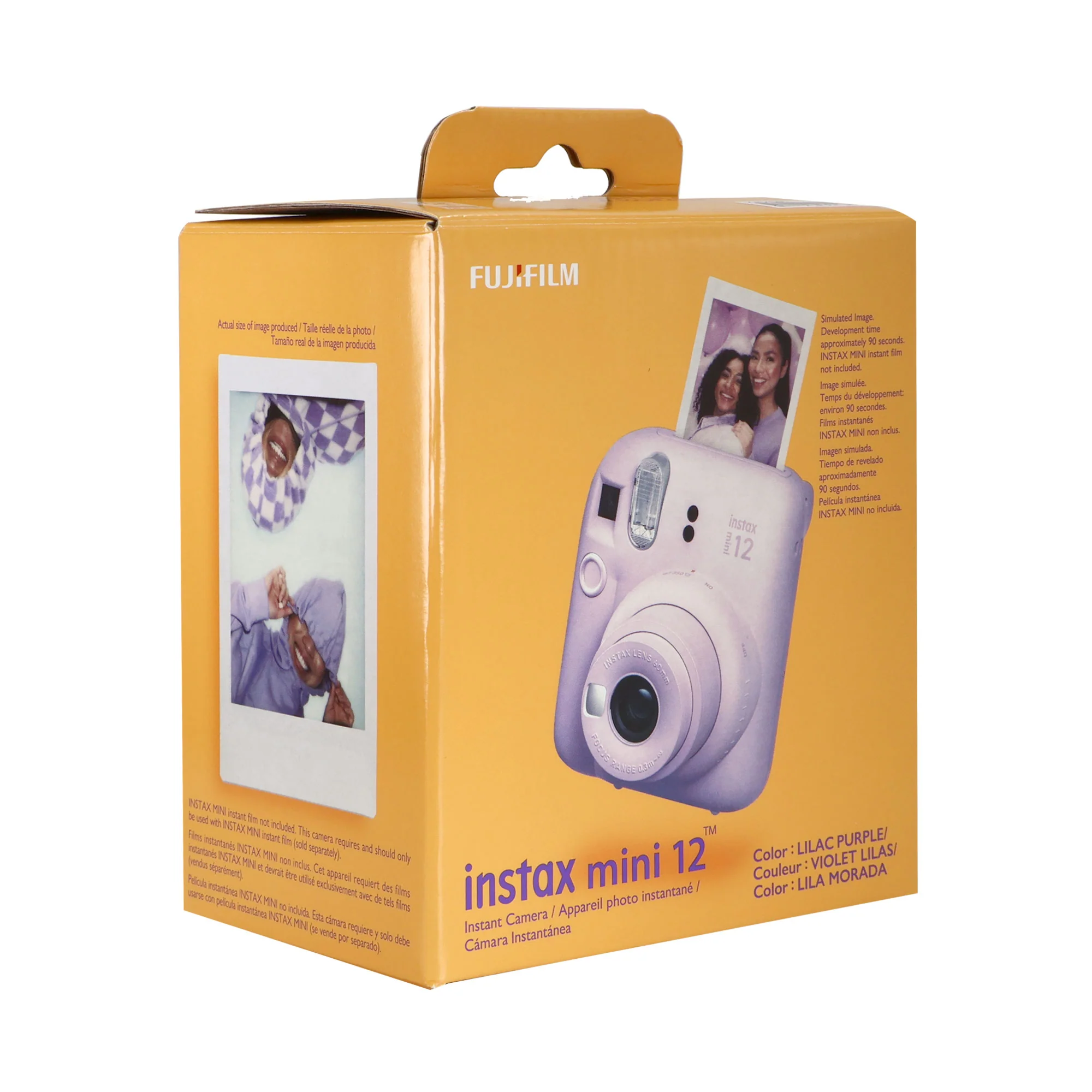 FUJIFILM INSTAX MINI 12 Instant Film Camera (Lilac Purple) - Image 6
