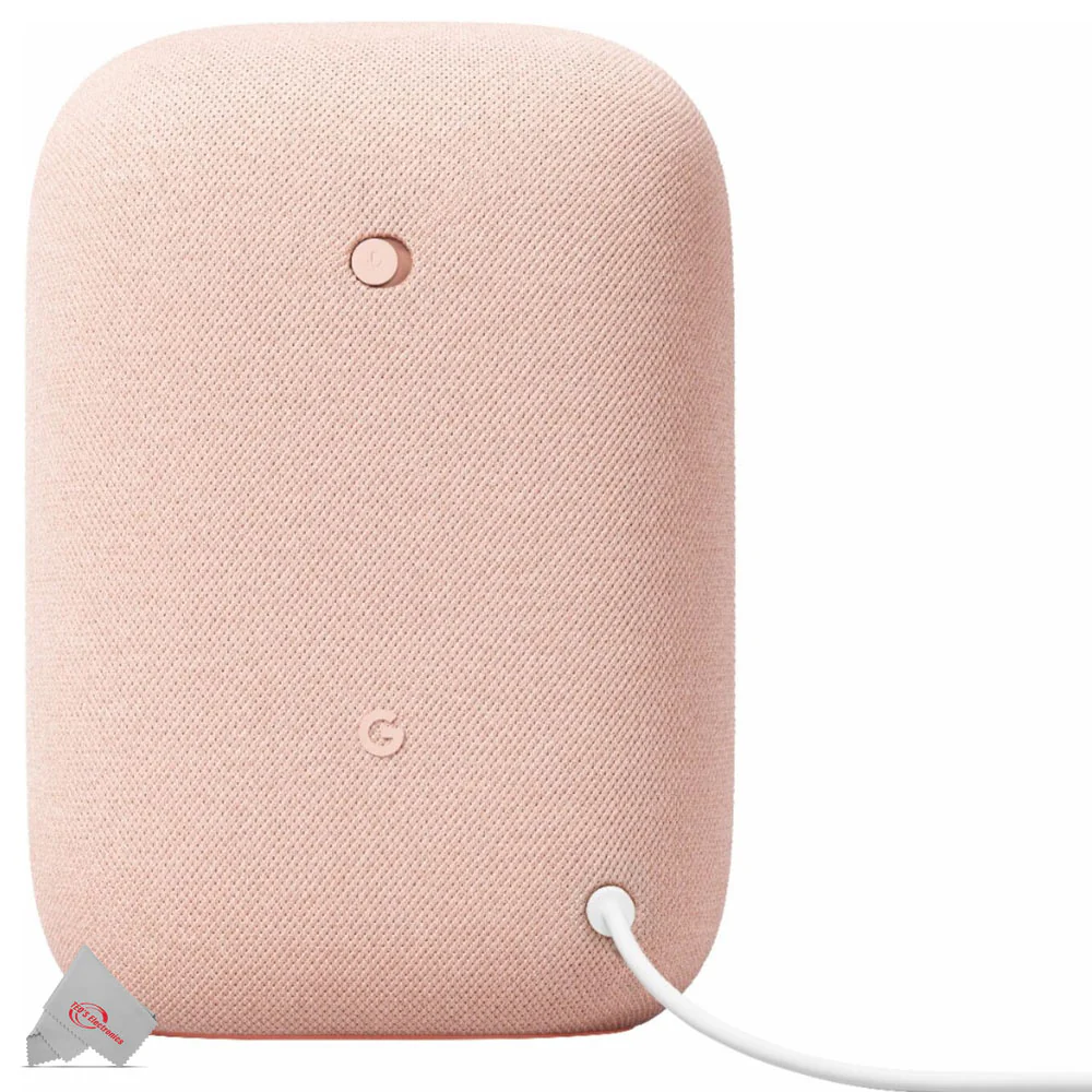 Google Nest Audio Smart Speaker (Sand) with Google Nest Hub 2nd Gen (Charcoal) - Image 9