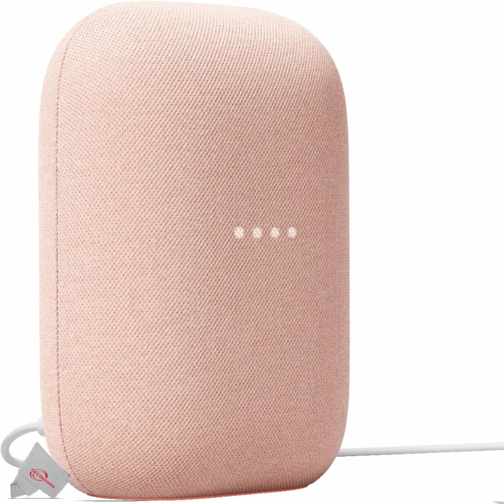 Google Nest Hub 2nd Gen Smart Home Display with Google Assistant (Chalk) and Google Nest Audio Smart Speaker (Sand) - Image 7