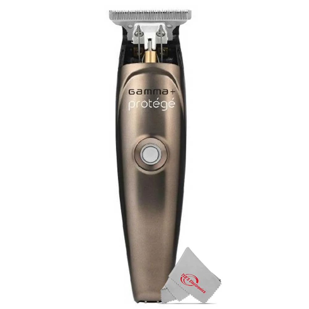 Gamma+ Protege Cordless Trimmer GP1HB Adjustable Zero Gap Blade Closest Cut and Finish