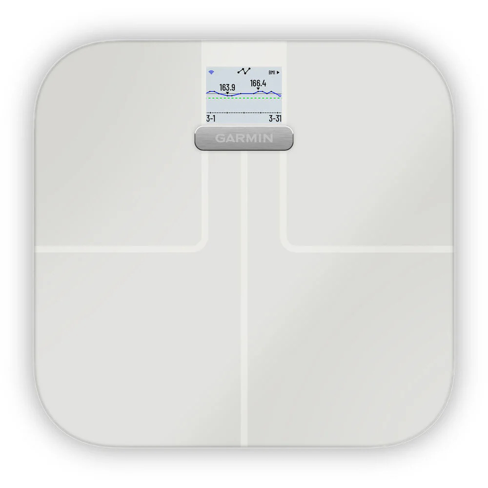 Garmin Index S2 Smart Scale with Wi-Fi Connectivity (White, Worldwide) with Running Dynamics Pod - Image 4