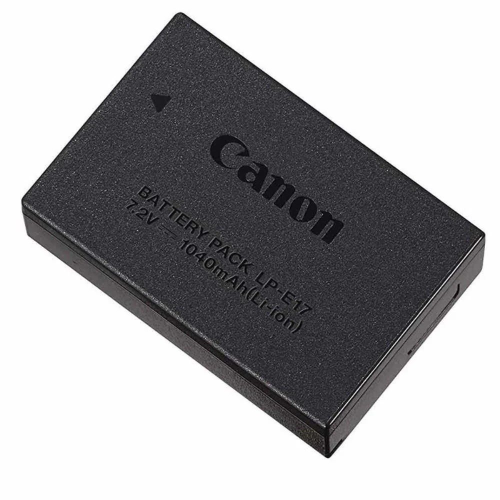 Genuine Canon LP-E17 Battery for Canon EOS Rebel SL3, T7i, T6i, T6s, SL2, EOS RP, M6, M6 Mark II, M5, M3, 77D