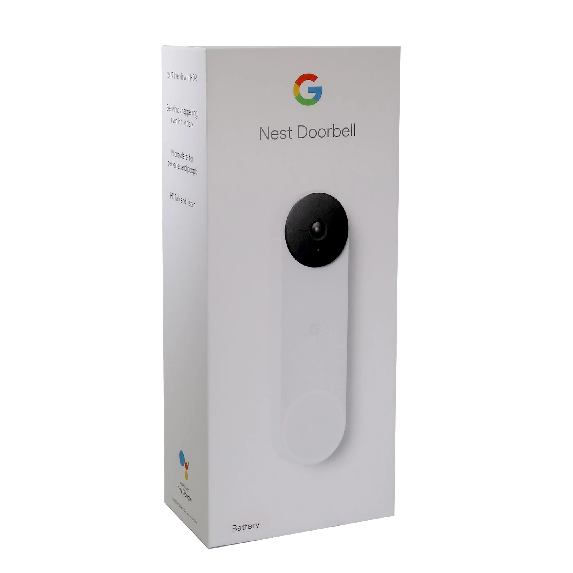 3x Google Nest Video Battery Doorbell (Battery, White) - Image 4