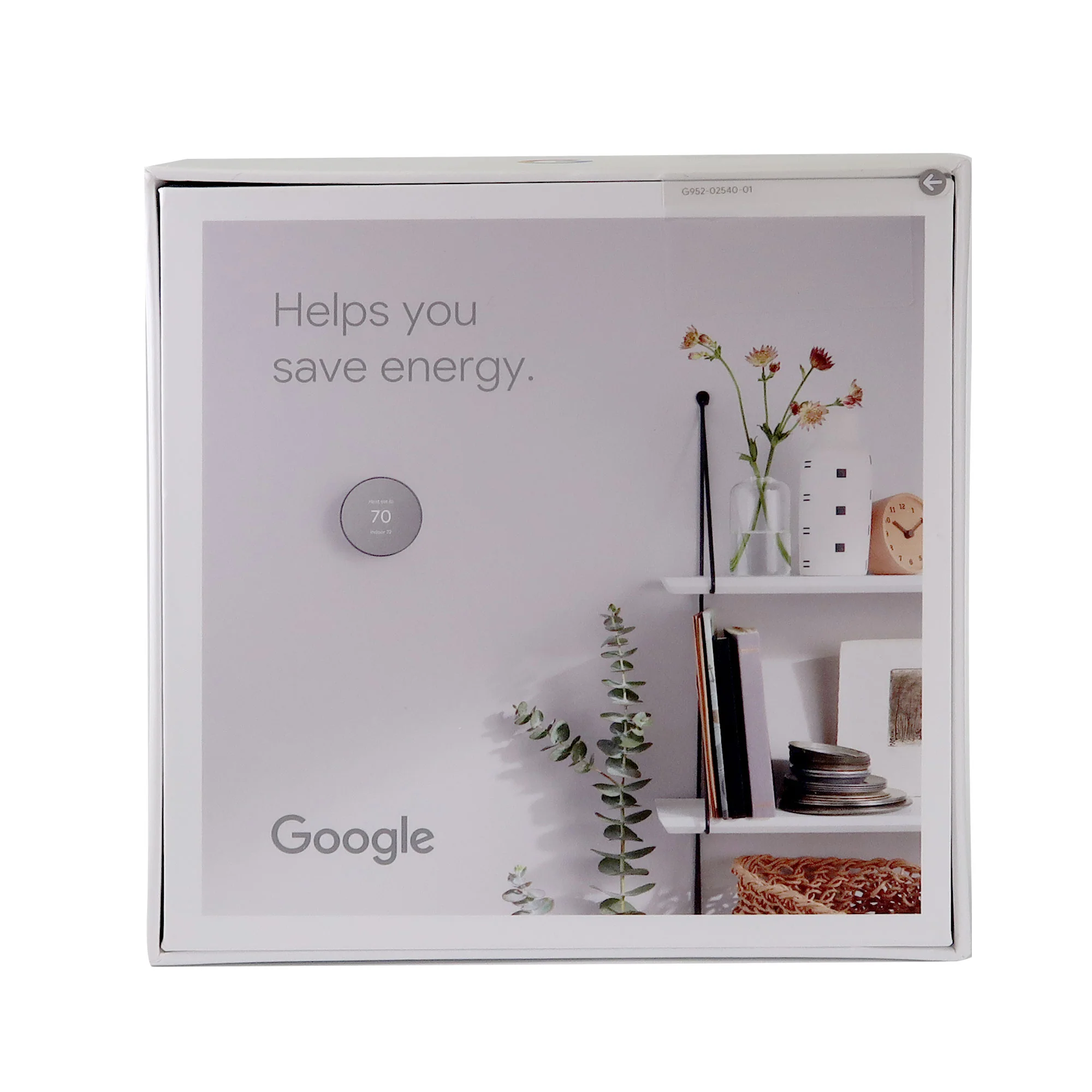 Google Nest Smart Programmable Wifi Thermostat for Home (Charcoal) - Image 2