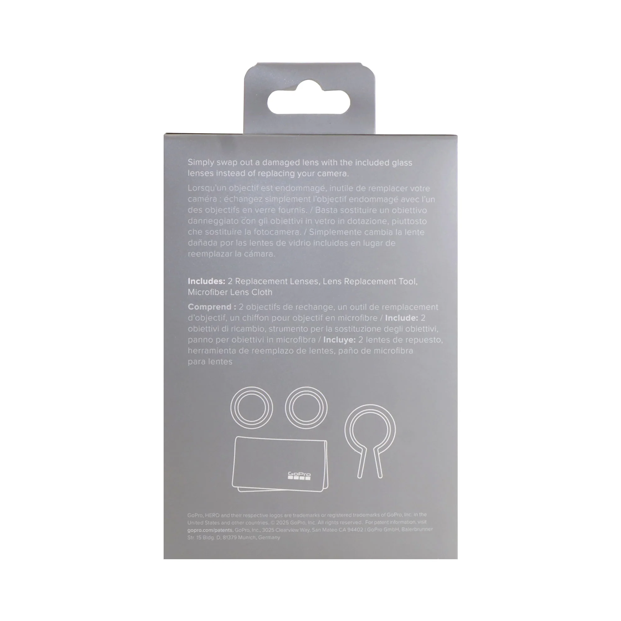 GoPro Replacement Lens Kit for MAX2 - Image 3