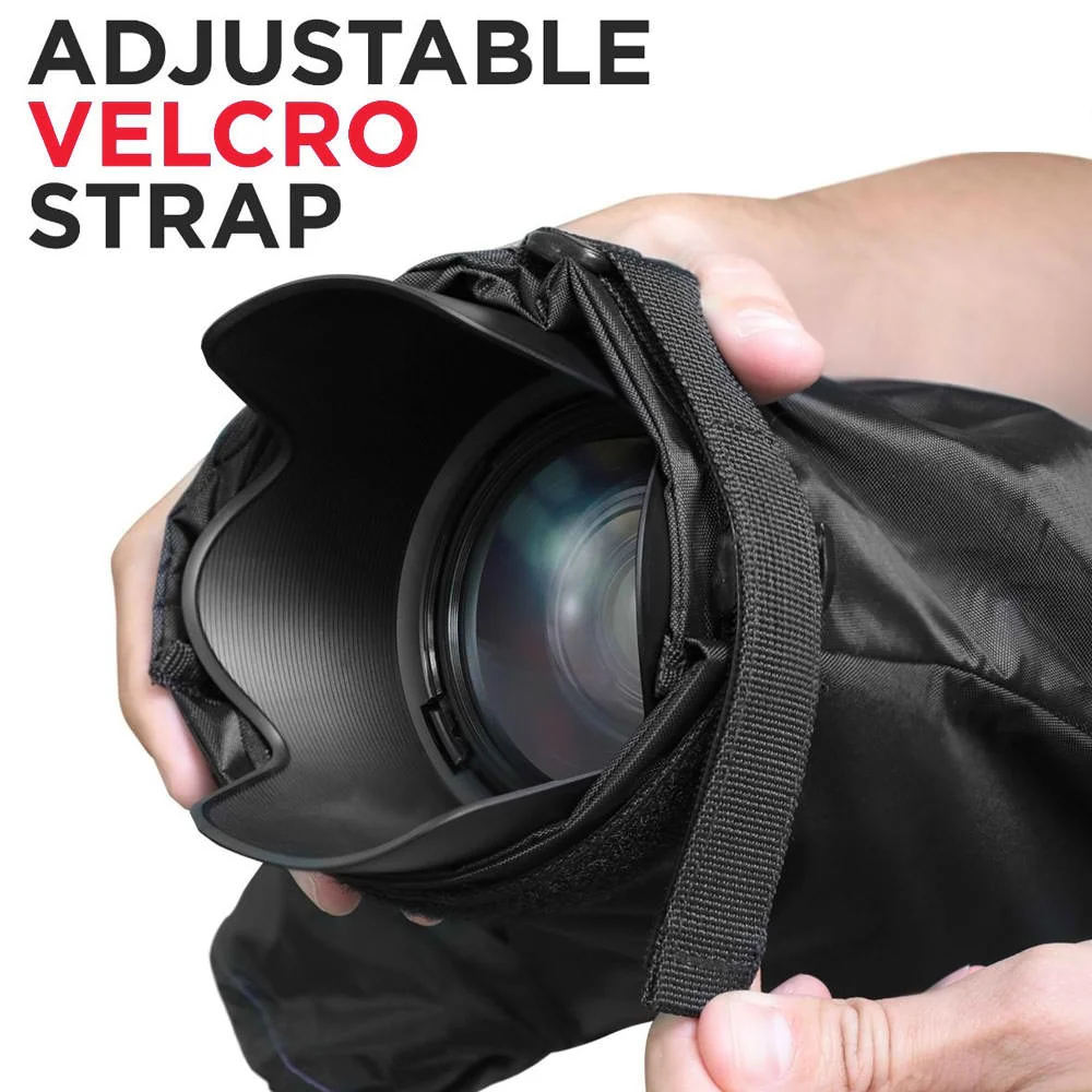 Waterproof Camera Rain Cover Shield Coat Protector Sleeve for Large Canon Nikon Sony Digital SLR Camera - Image 4