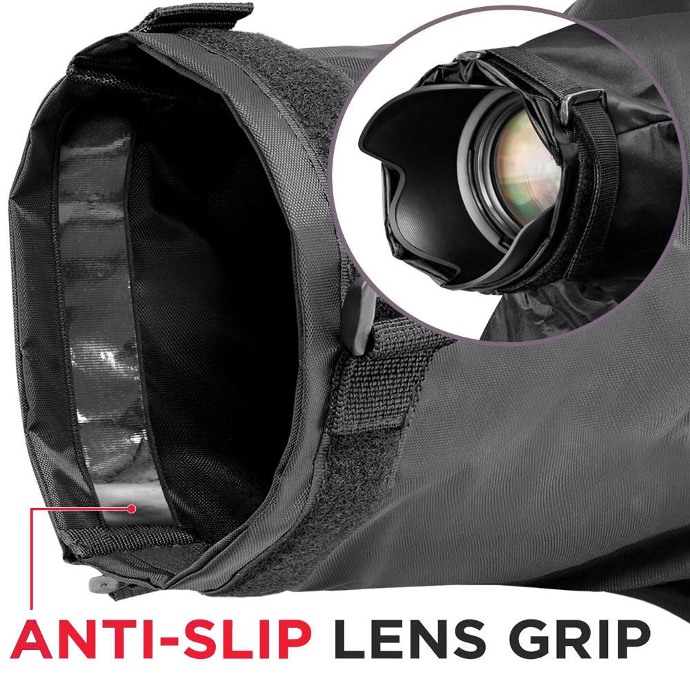 Waterproof Camera Rain Cover Shield Coat Protector Sleeve for Large Canon Nikon Sony Digital SLR Camera - Image 6
