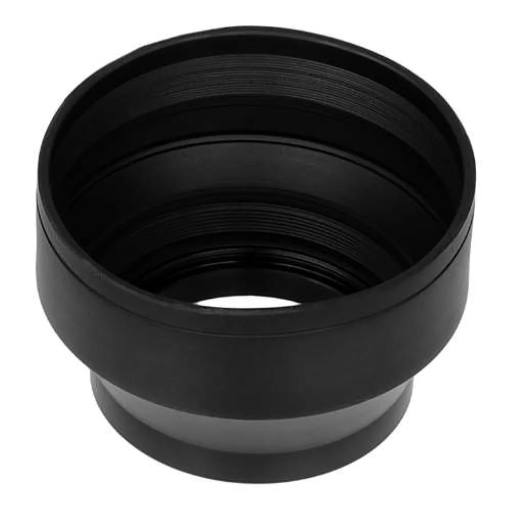 Vivitar 58mm Soft Rubber Collapsible Lens Hood For Canon DSLR Cameras - Image 9