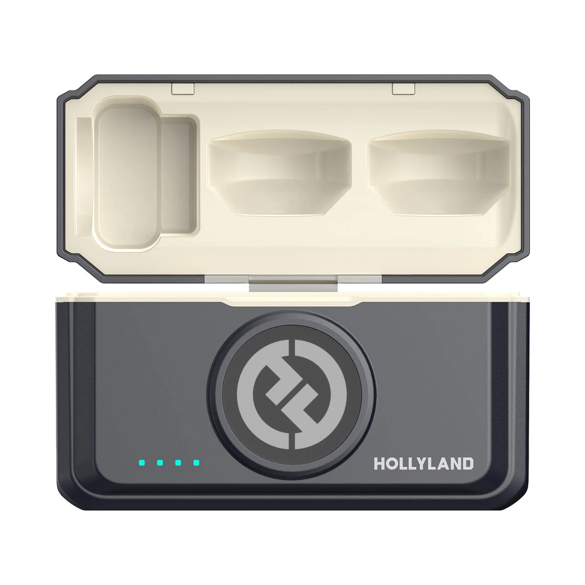 Hollyland LARK M2 COMBO 2-Person Wireless Combo Microphone System 2.4 GHz (Black) + Accessories - Image 3