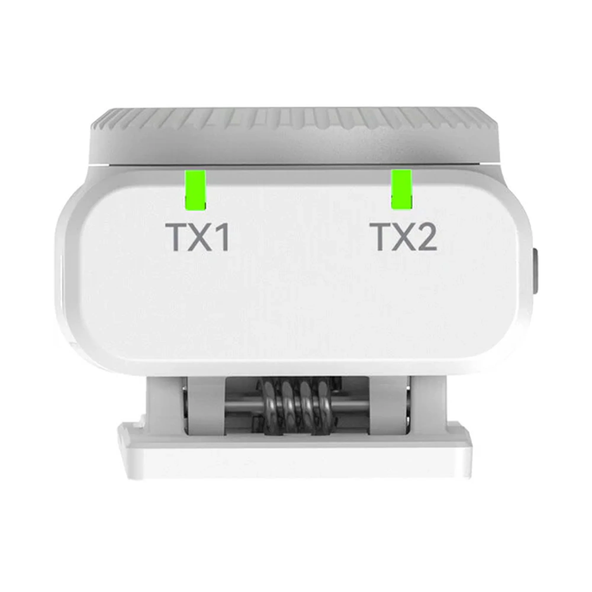 Hollyland LARK M2 DUO 2-Person Wireless Combo Microphone System (2.4 GHz, Ivory White) - Image 5