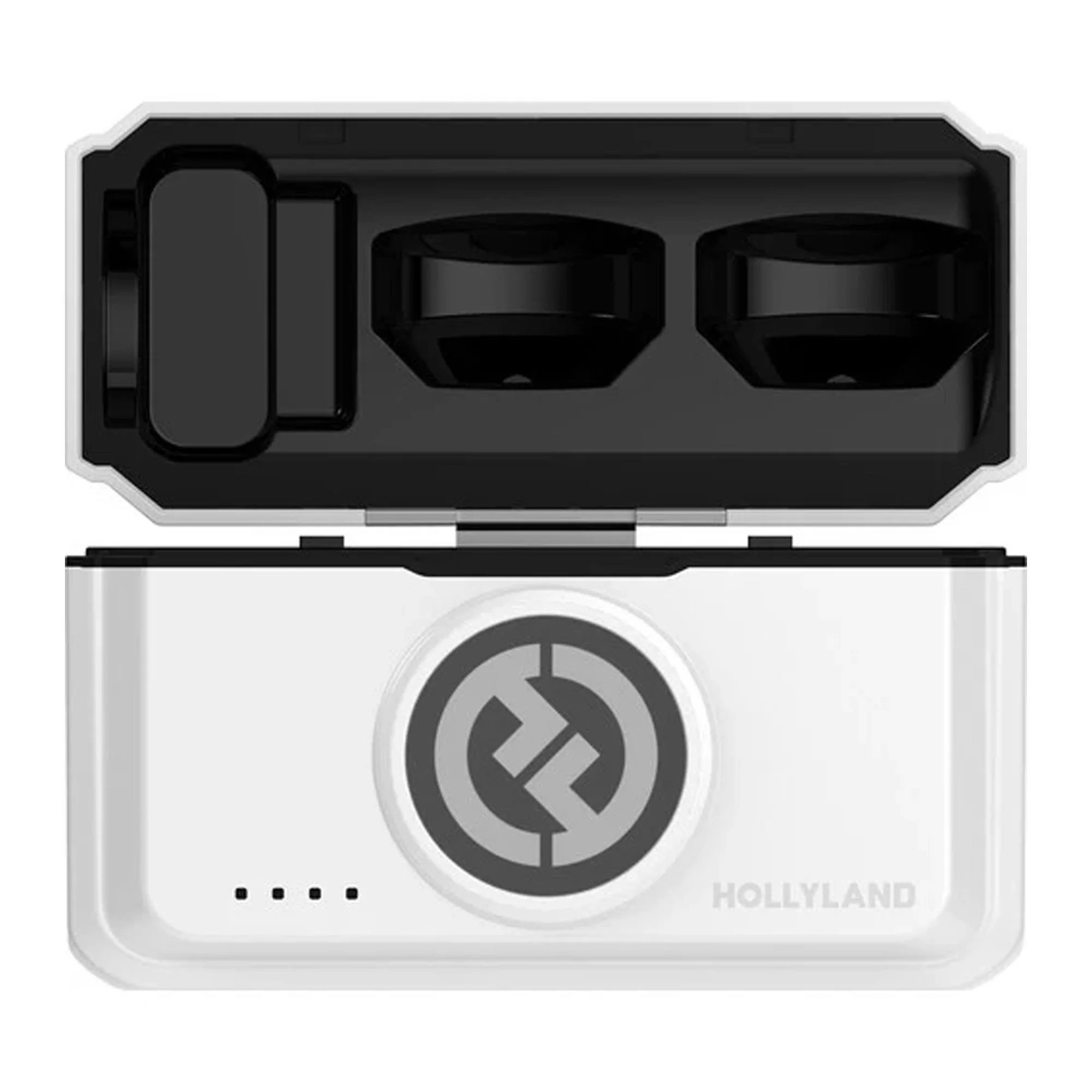Hollyland LARK M2 DUO 2-Person Wireless Combo Microphone System (2.4 GHz, Ivory White) + 2x Lavalier Microphone - Image 8