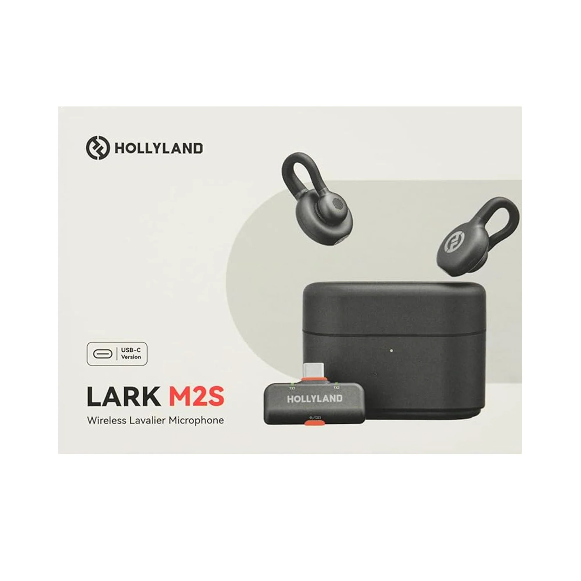 Hollyland LARK M2S DUO 2-Person Wireless Microphone System with USB-C Connector for Mobile Devices - Plug & Play (2.4 GHz, Space Gray) - Image 8