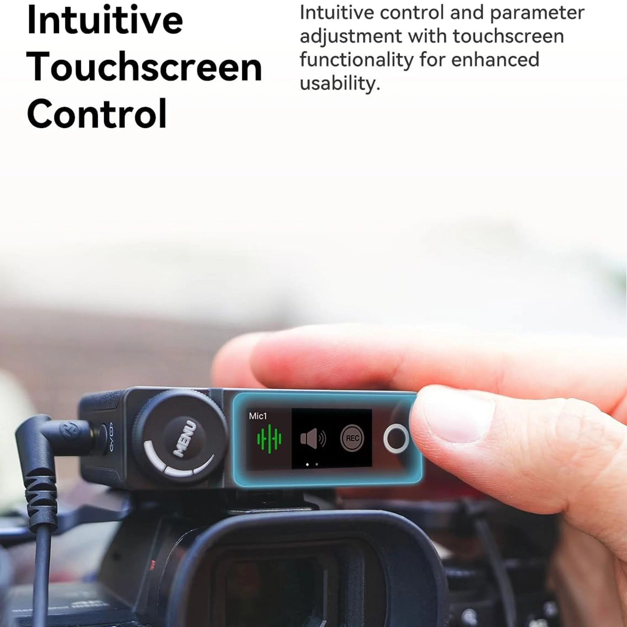 Hollyland Lark Max Wireless Lavalier Microphone System Compatible with DSLR Camera, iPhone, Android, PC + Accessories - Image 6