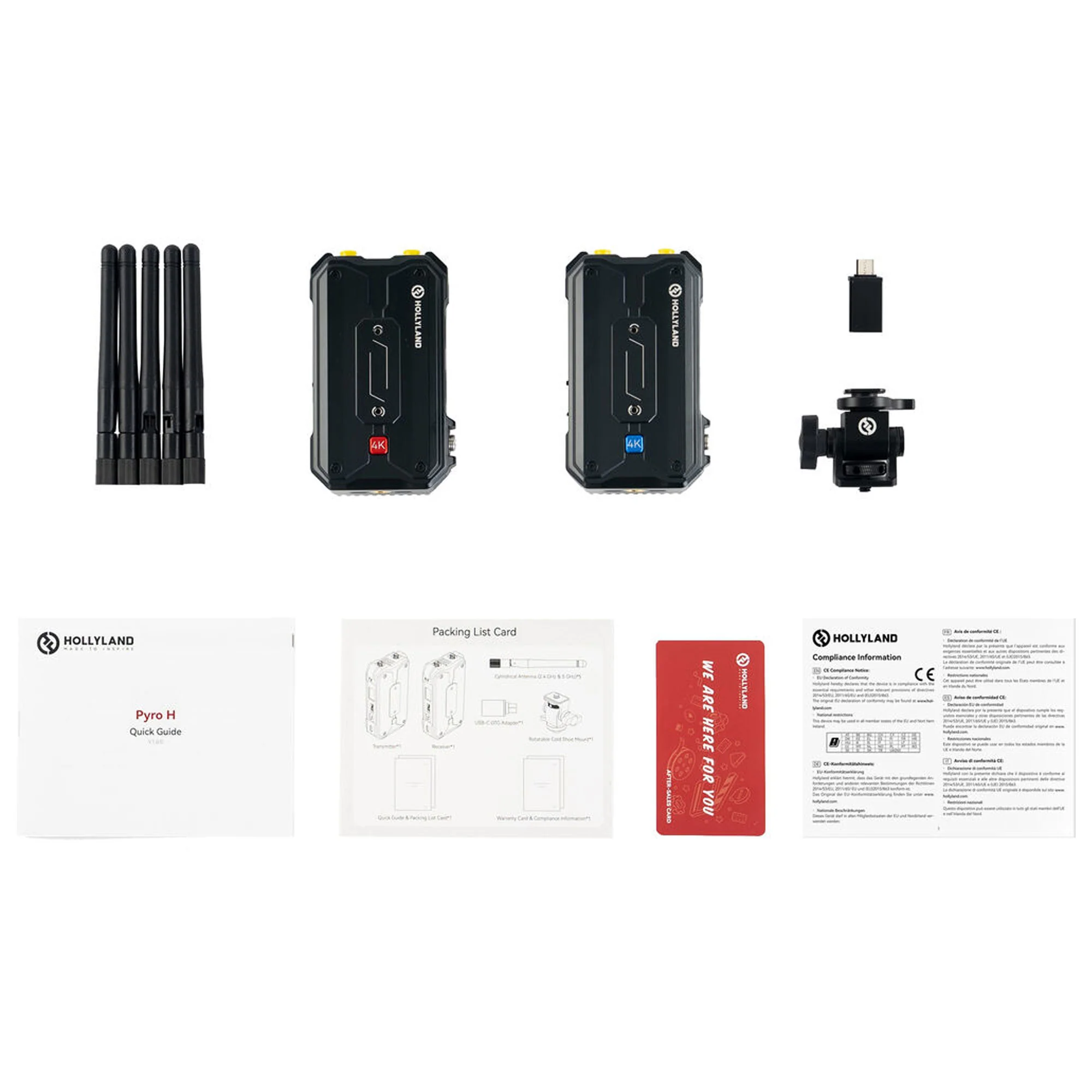 Hollyland Pyro H 4K HDMI Wireless Video Transmission System with 2 Additional Video Receiver - Image 7