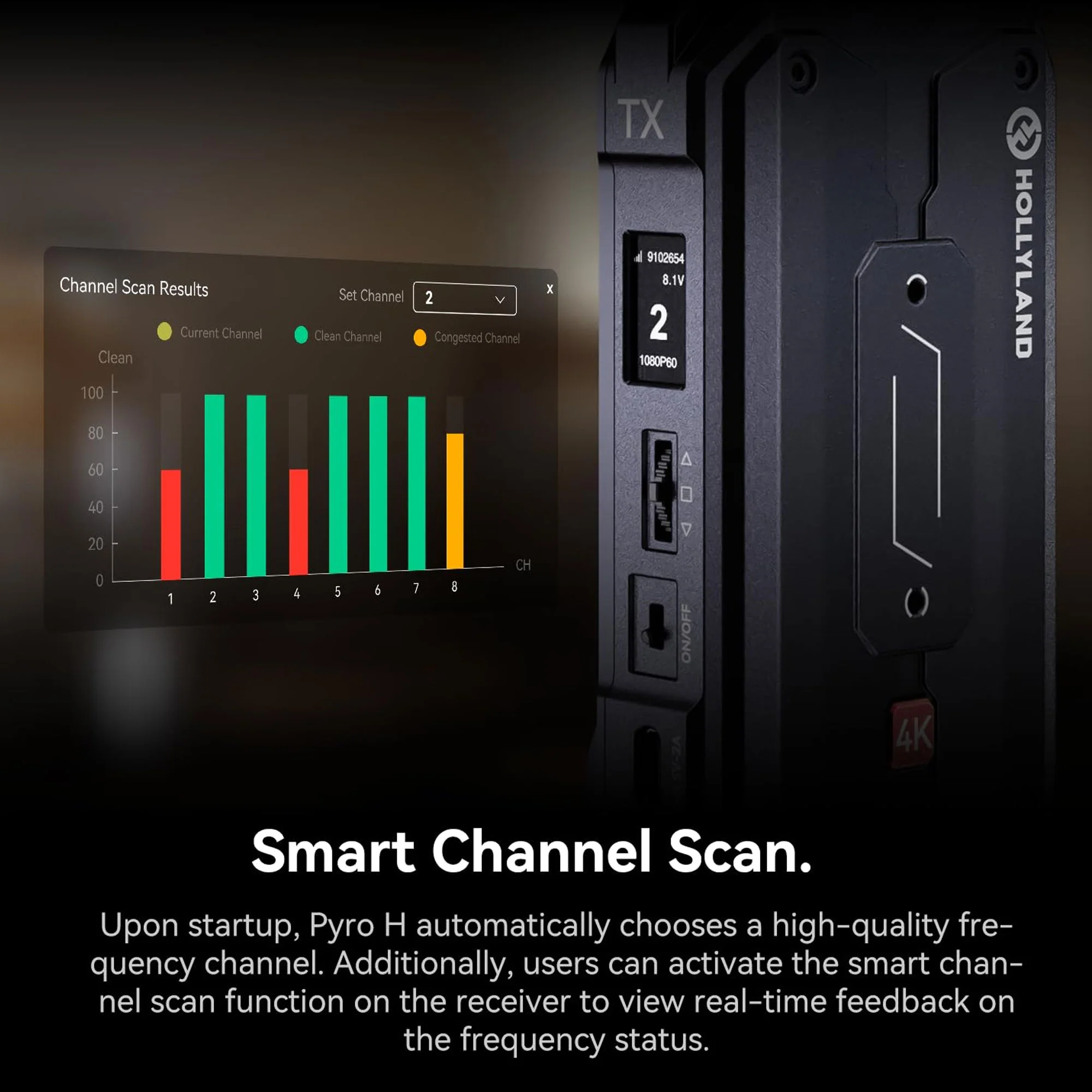 Hollyland Pyro H TX 4K HDMI Wireless Video Transmitter - Image 10
