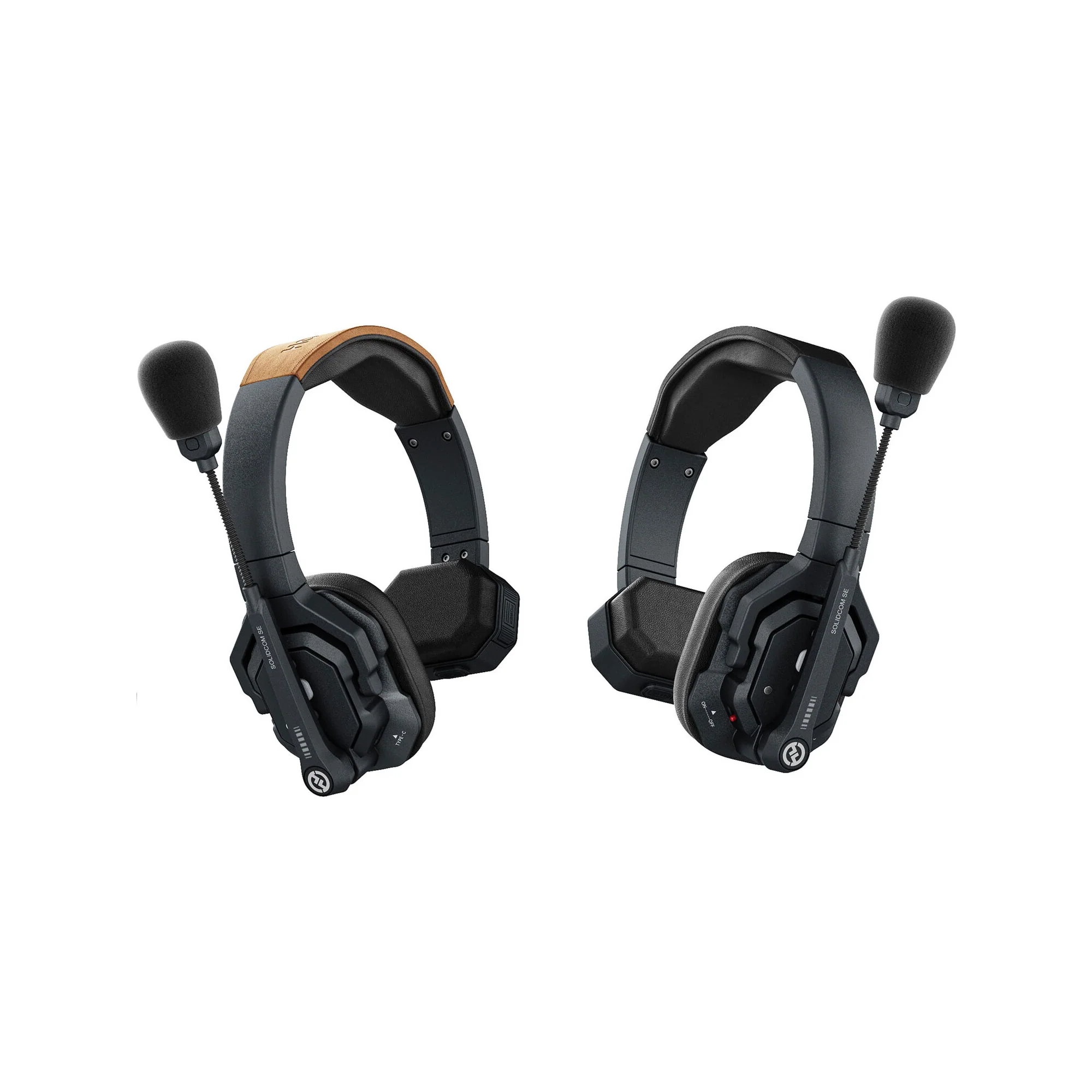 Hollyland Solidcom SE Global 2S 2-Person Full-Duplex Single-Ear Noise Cancellation Wireless Intercom Headset System (2.4 GHz) - Image 3