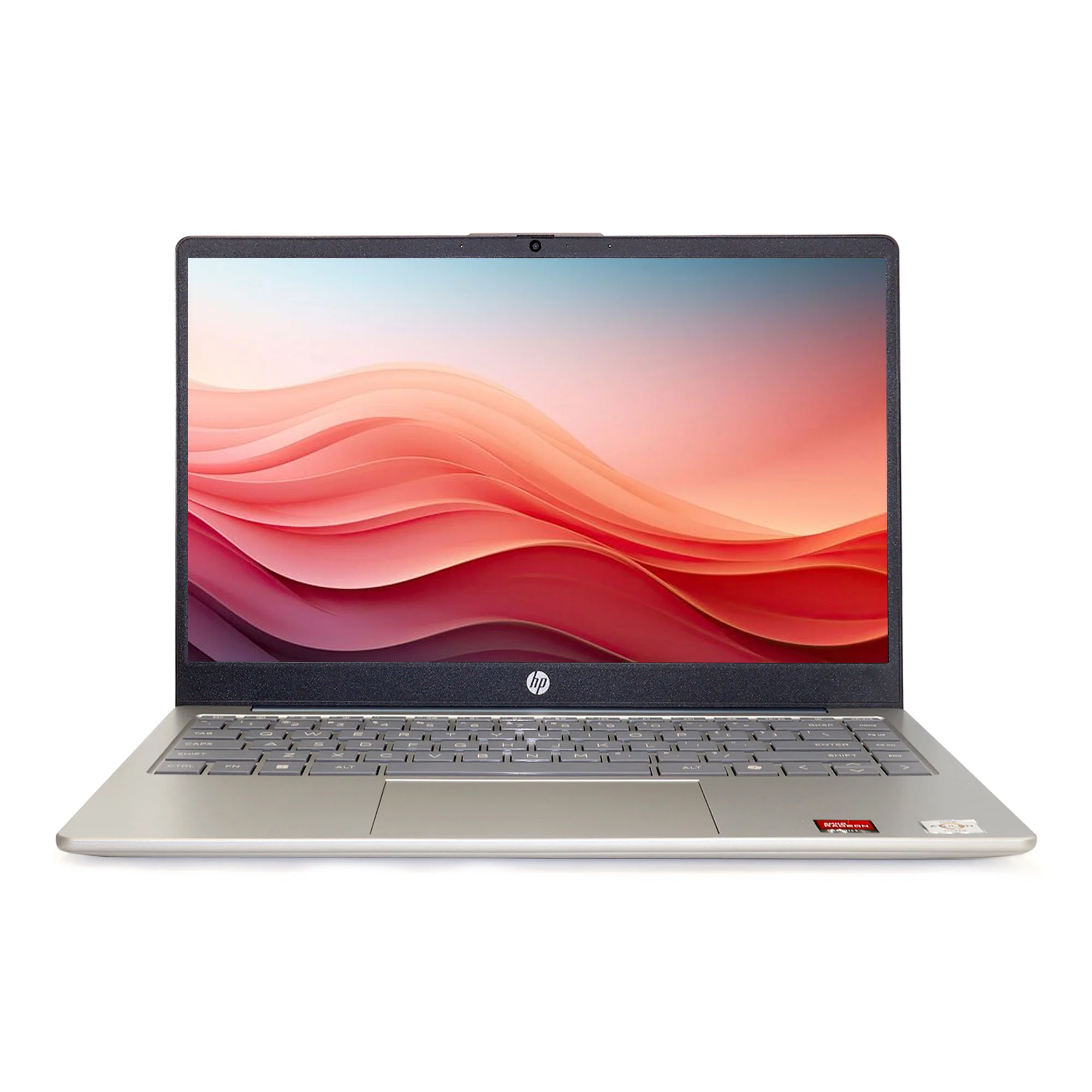 HP 14" HD Windows Laptop AMD Athlon 7120 - 4GB RAM, 128GB UFS (Moonlight Blue) + Splash Proof Laptop Bag - Image 2