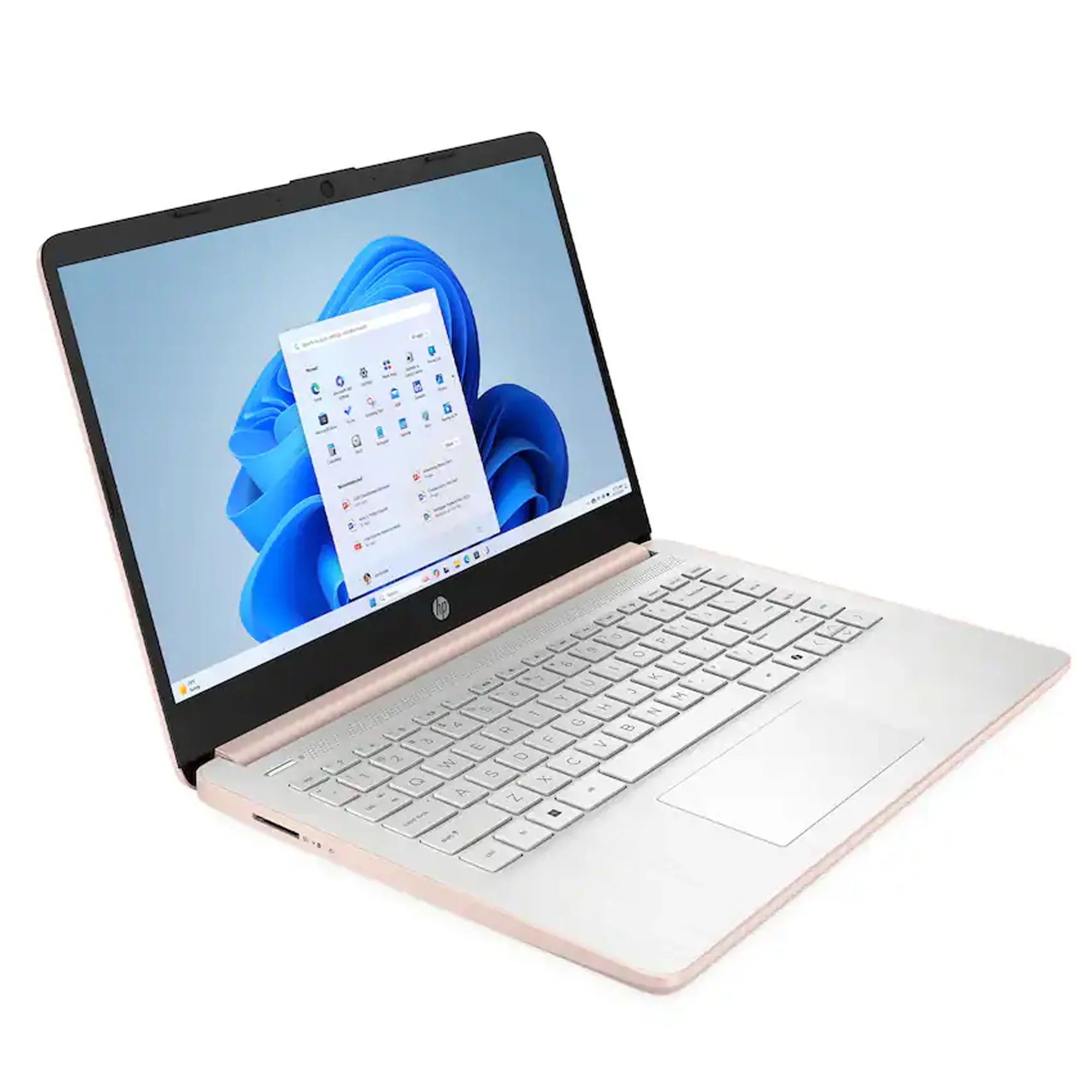 HP 14" Laptop - Intel Celeron N4500 2021 - 4GB Memory - 64GB eMMC - Pale Rose Gold Basic Accessory Bundle - Image 7