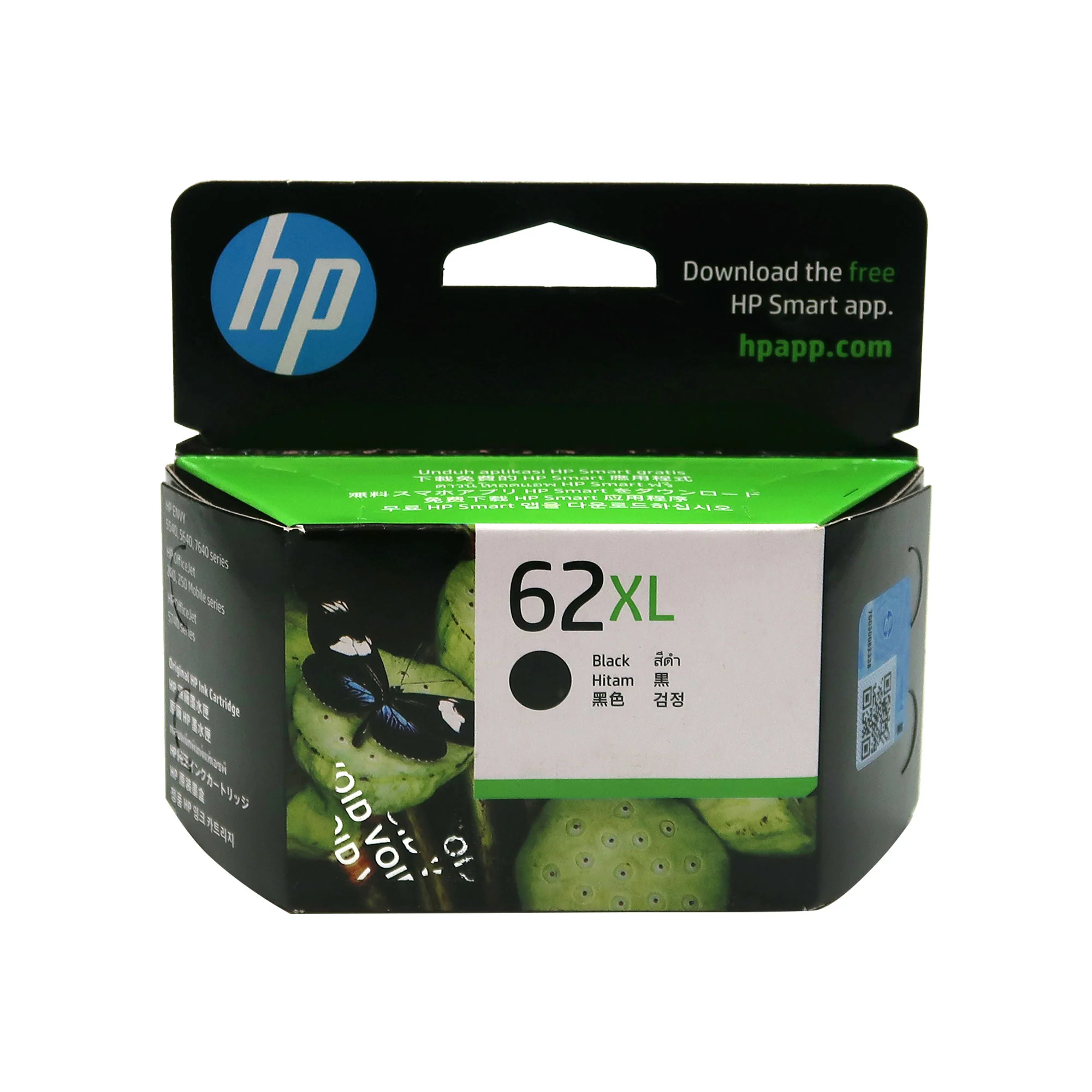 HP 62XL High Yield Black Original Ink Cartridge 600 Pages (C2P05AA) with HP 62XL High Yield Tri-color Original Ink Cartridge 415 Pages (C2P07AA) - Image 2