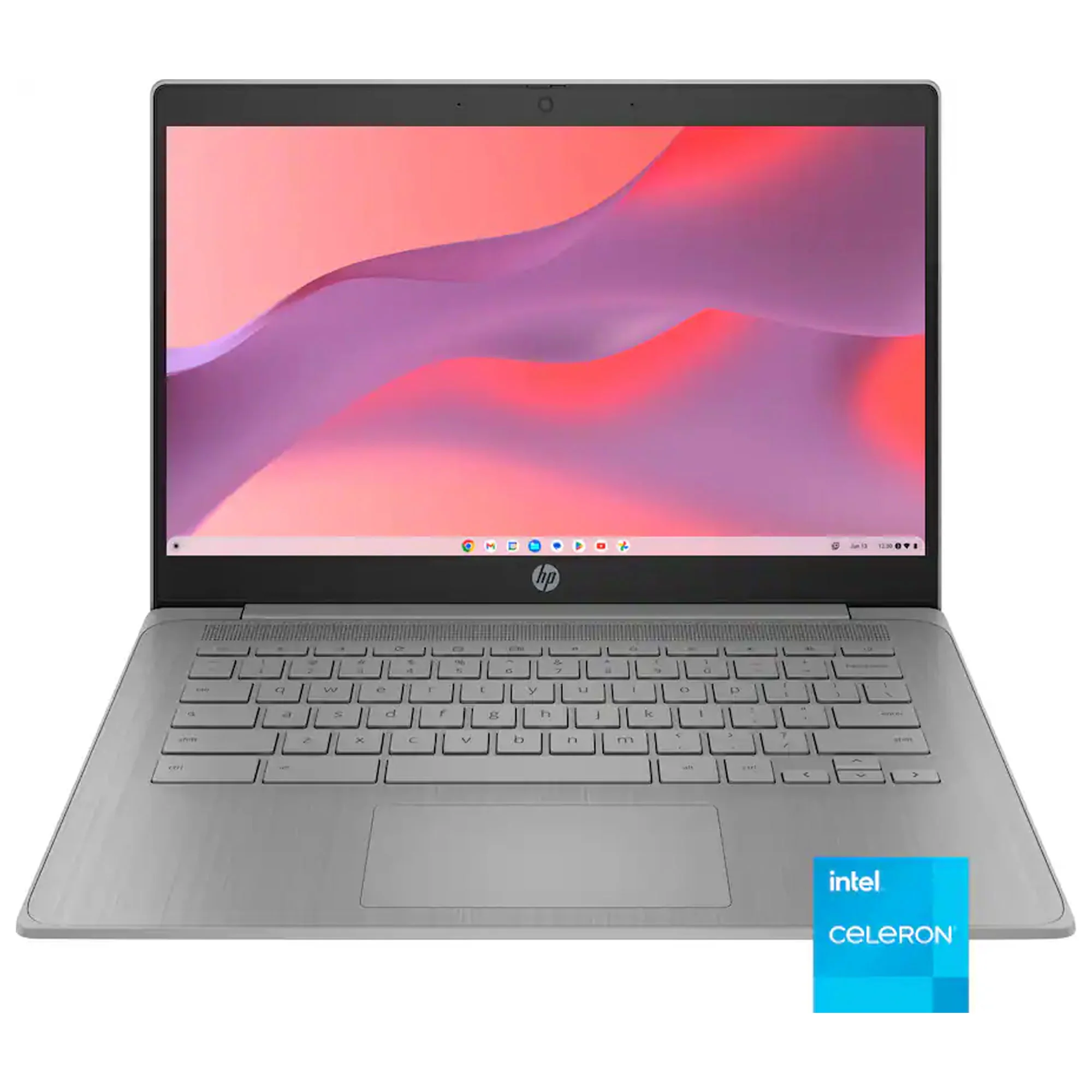 HP Chromebook 14" HD Laptop Intel Celeron N4500 - 4GB Memory, 64GB eMMC (Modern Grey) with 256GB microSDXC Card and Card Reader - Image 2