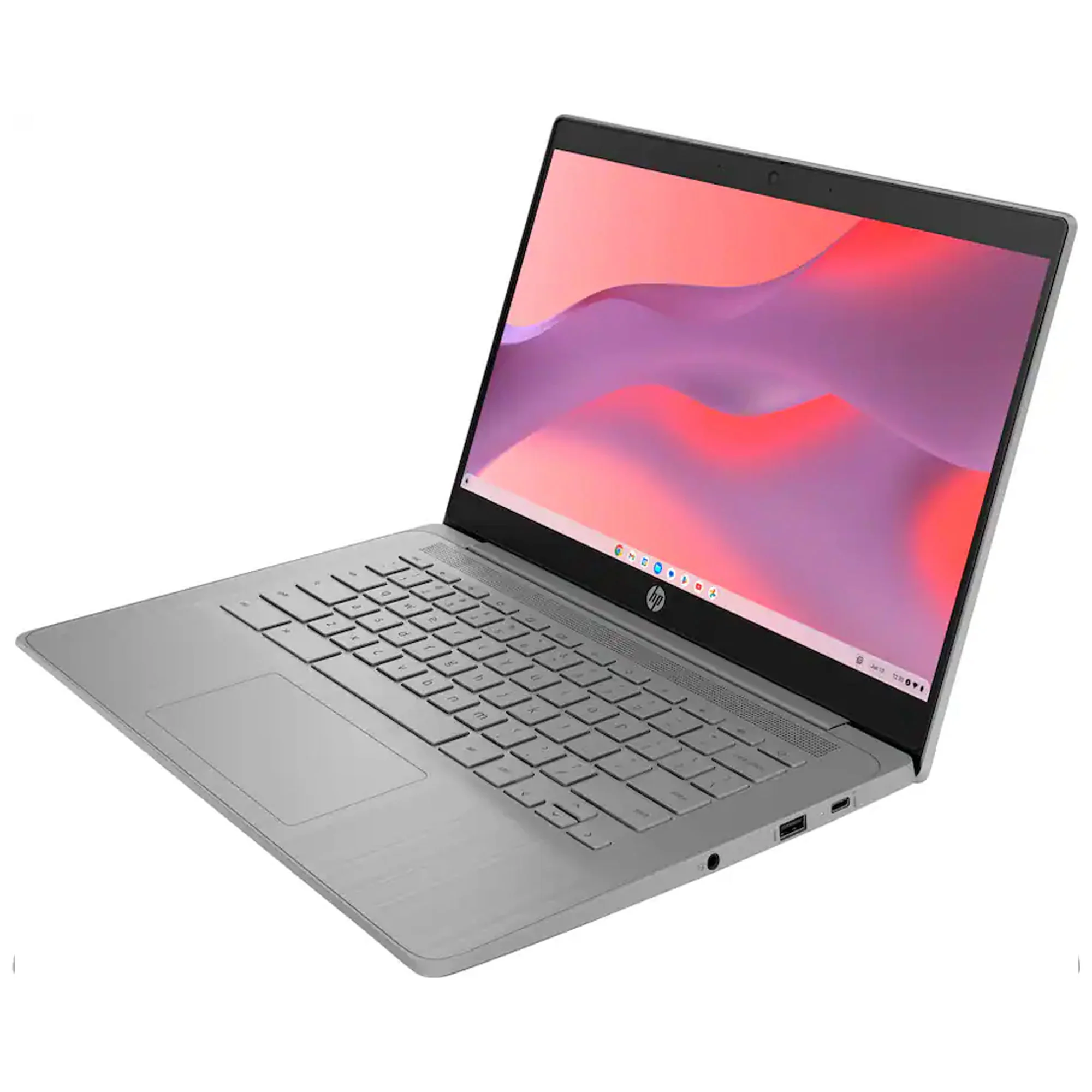 HP Chromebook 14" HD Laptop Intel Celeron N4500 - 4GB Memory, 64GB eMMC (Modern Grey) with 256GB microSDXC Card and Card Reader - Image 3