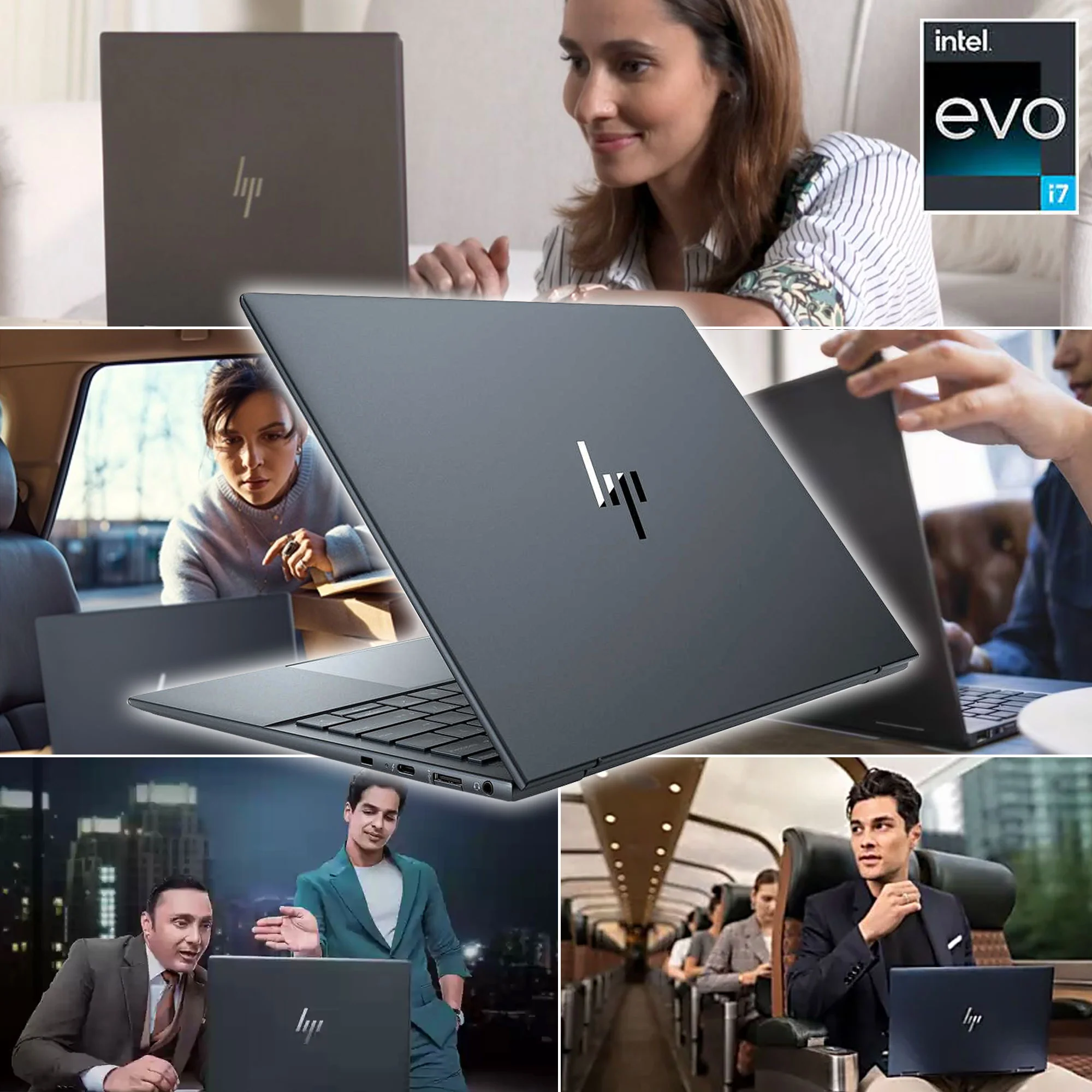 HP Dragonfly G4 13.5" Intel Evo Platform Touchscreen Laptop - 13th Gen Intel Core i7-1355U - Windows 11 Pro with Poly Blackwire 5220 Stereo Wired Headset Bundle - Image 7