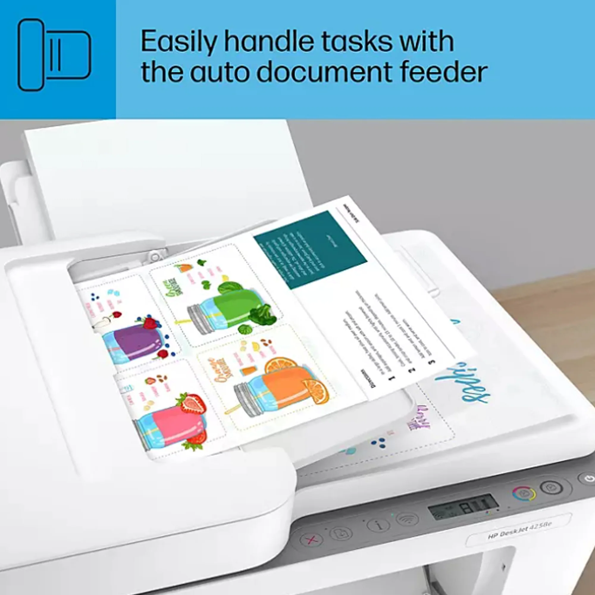 HP DeskJet 4258e All-in-One Printer (60K45A) - Image 9