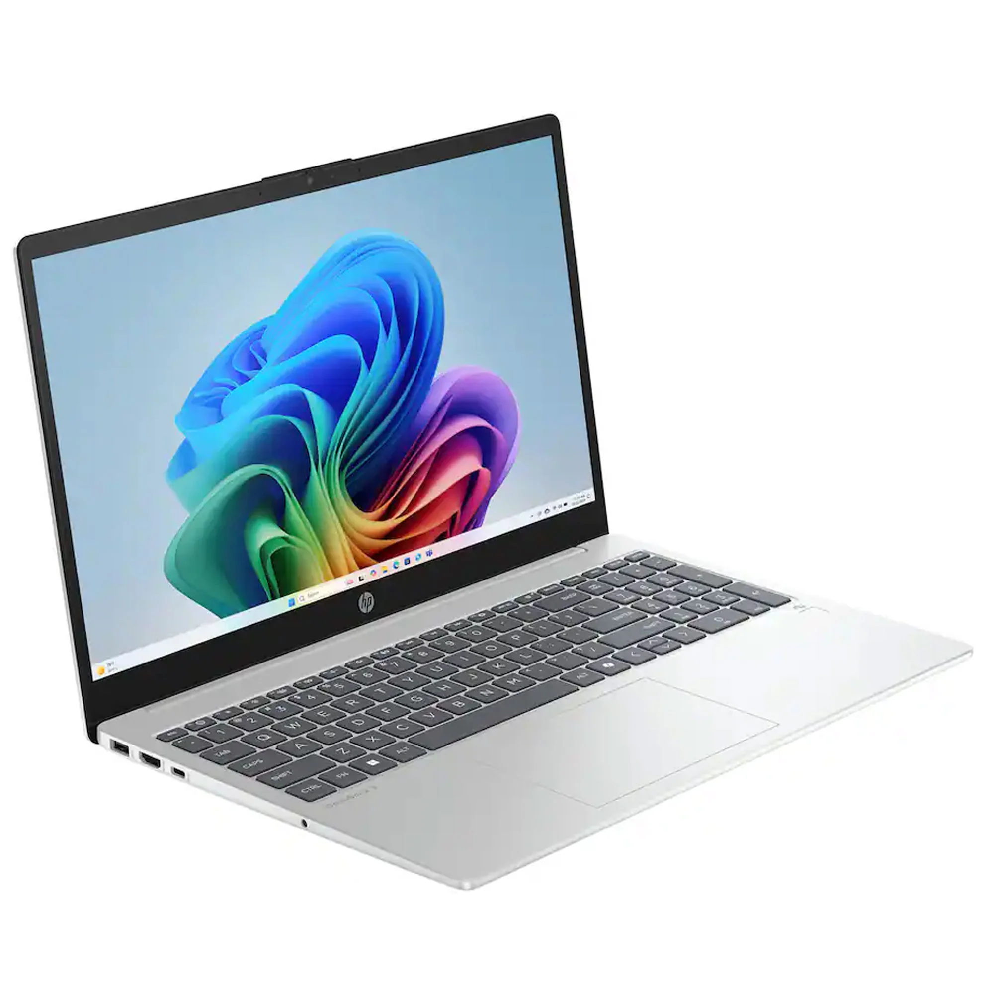 HP OmniBook 3 Copilot+ PC 15.6" Full HD Touch-Screen Laptop - AMD Ryzen 5 AI 5 330 2025 - 16GB Memory, 12GB SSD (Glacier Silver) Complete Office Work Bundle - Image 3