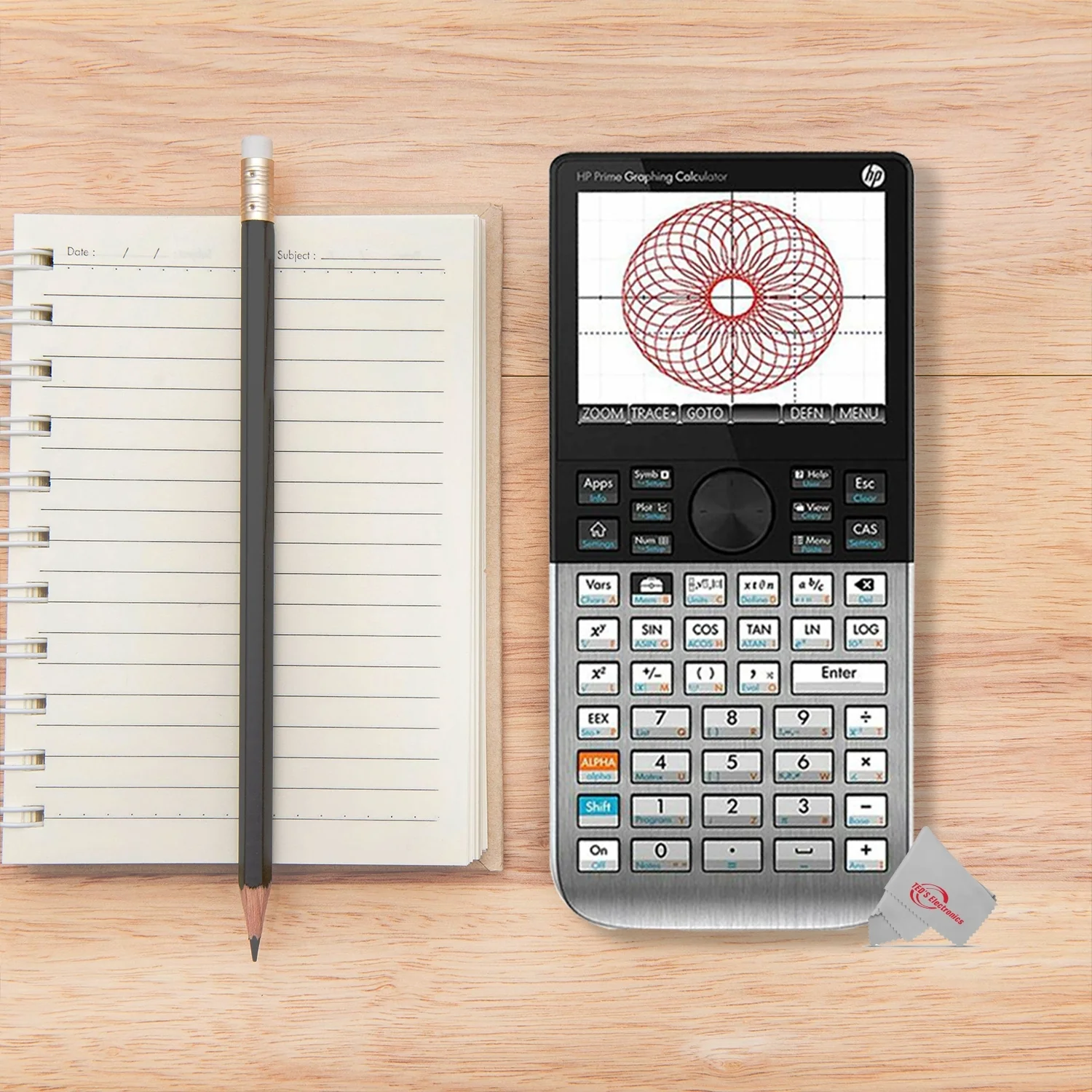 HP Prime Handheld Graphing Calculator Black - 2AP18AA#ABA - G2 Version with 256 MB RAM / 512 MB flash - Image 5