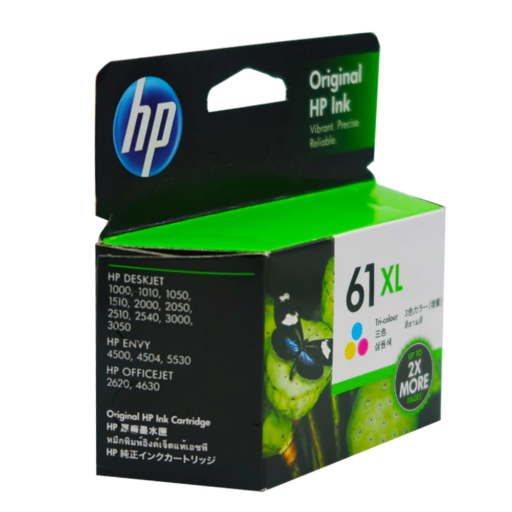 3 Packs  HP 61XL Black Ink Cartridge CH563WA + 3x HP 61XL High Yield Tri-color CH564WA Original Ink Cartridge - Image 7