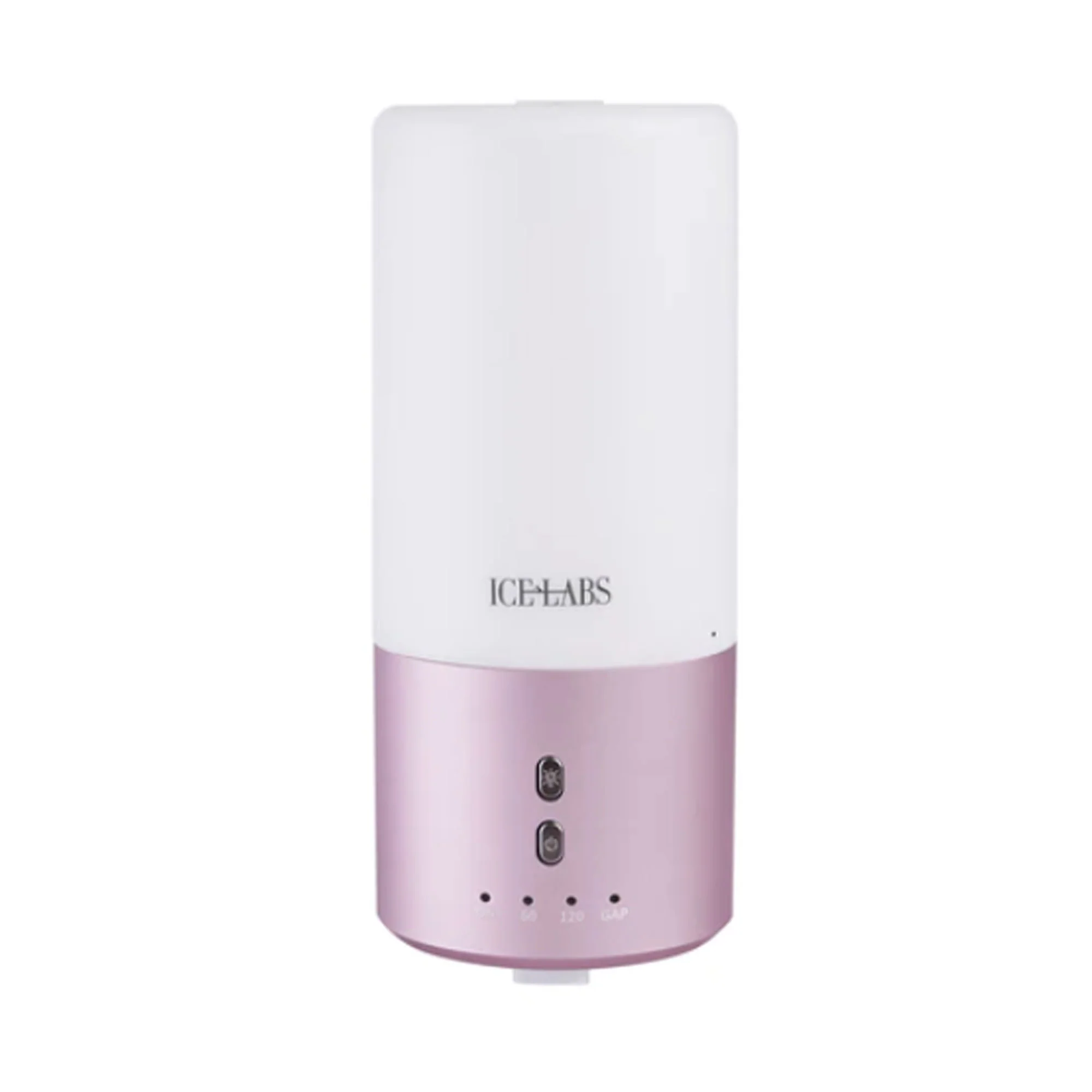 IceLabs Essential Oils Aluminum Alloy Ultrasonic AromaTherapy Aroma Diffuser with 7 LED Changing Color Lights (Rose Gold) - Image 6