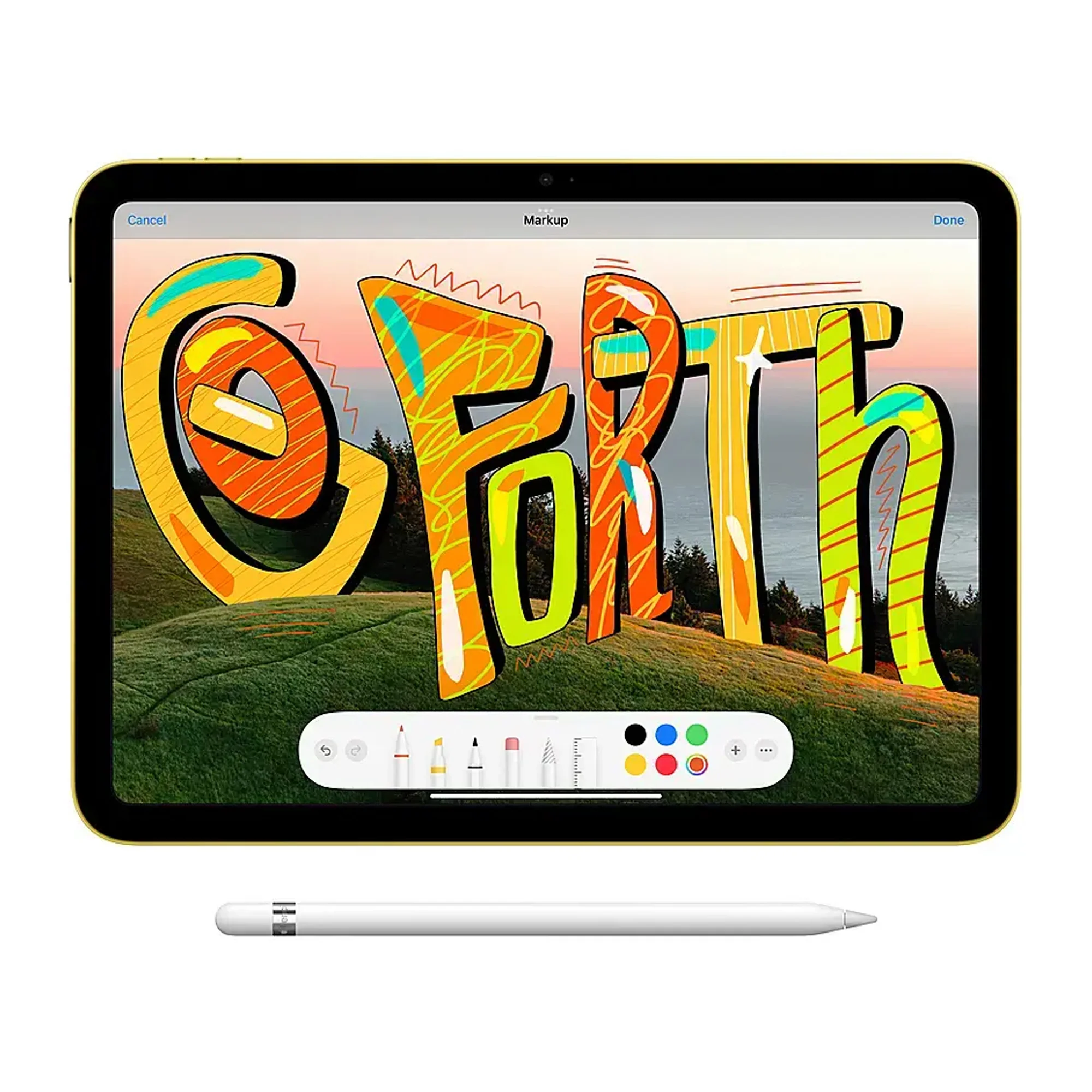 Apple 10.9" Wi-Fi Only iPad (10th Generation) 64GB Memory - Blue - Image 3