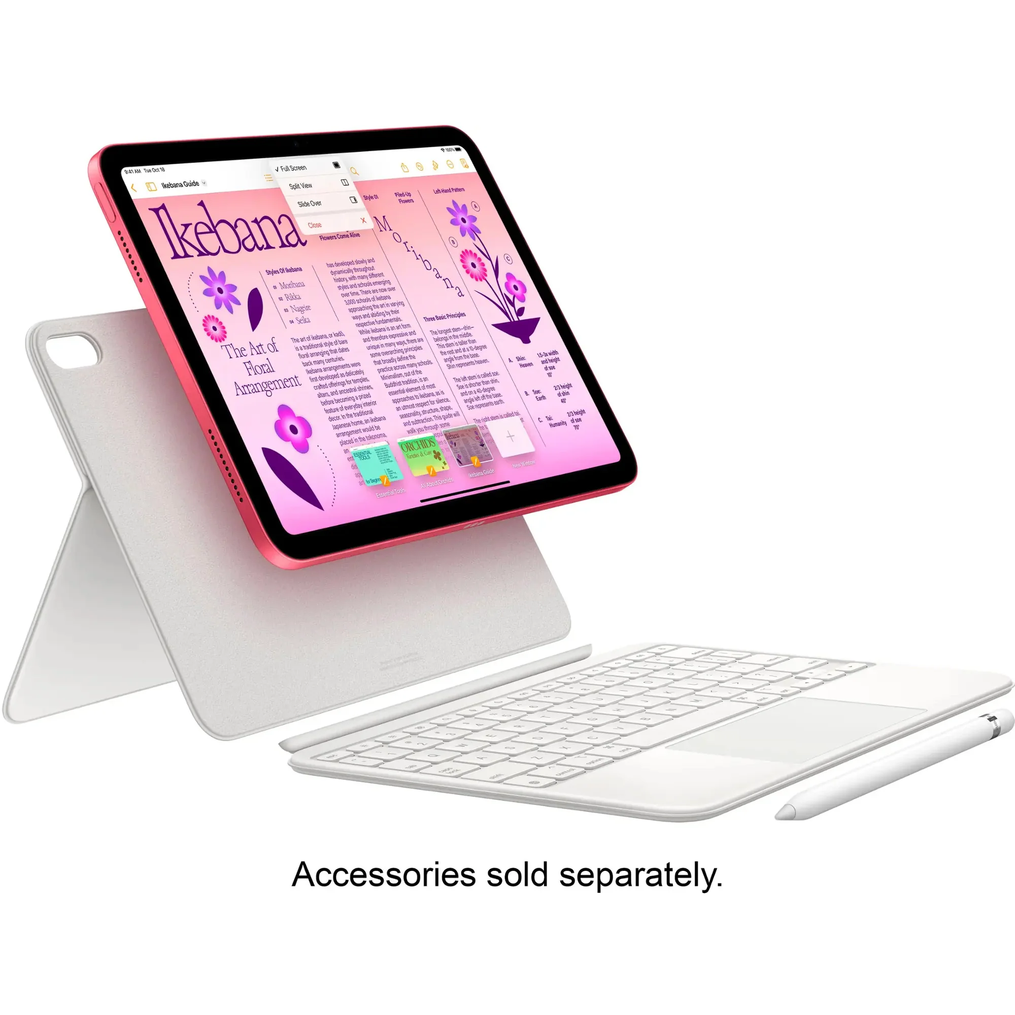 Apple 10.9" Wi-Fi iPad (10th Gen) 64GB Memory - Silver + Pro Audio Bundle - Image 6