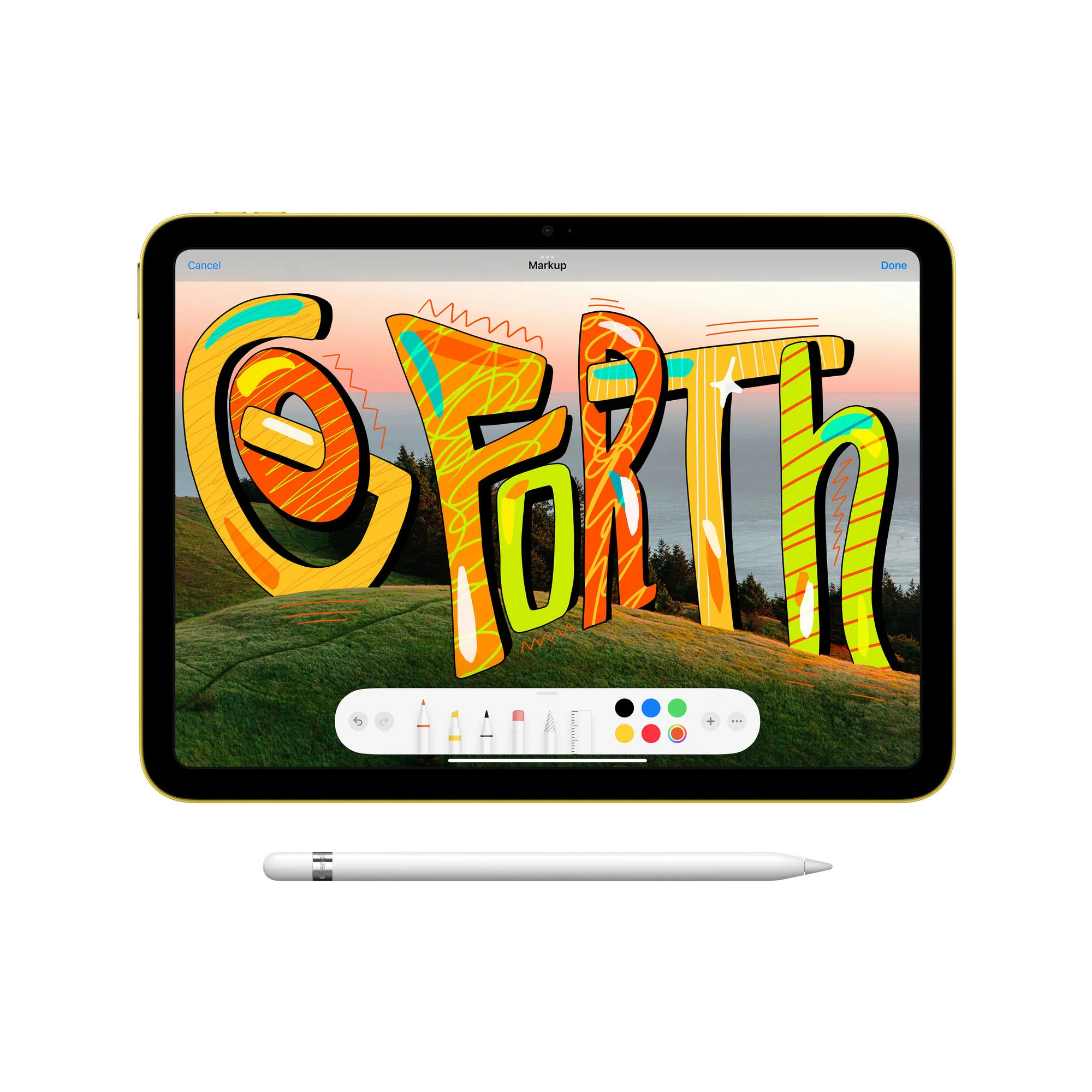 Apple 10.9" Wi-Fi Only iPad (10th Generation) 64GB Memory - Silver - Image 2
