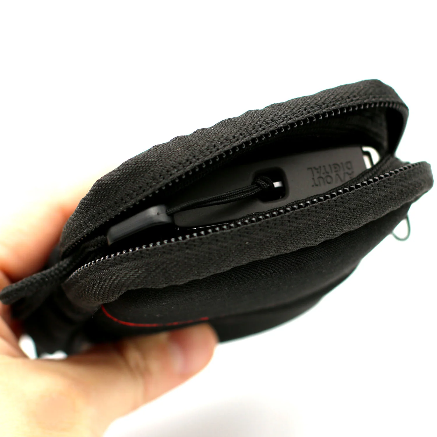 Ixus Black and Red Padded Case Fits Canon Powershot IXUS / Elph Perfectly - Image 2