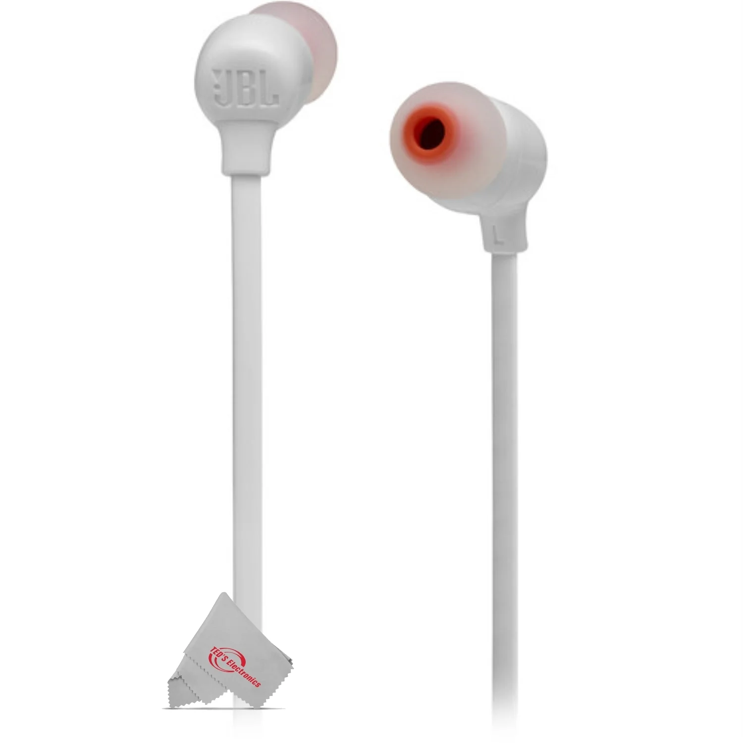 JBL Tune 125BT Wireless In-Ear Headphones White - 5 Pack - Image 3