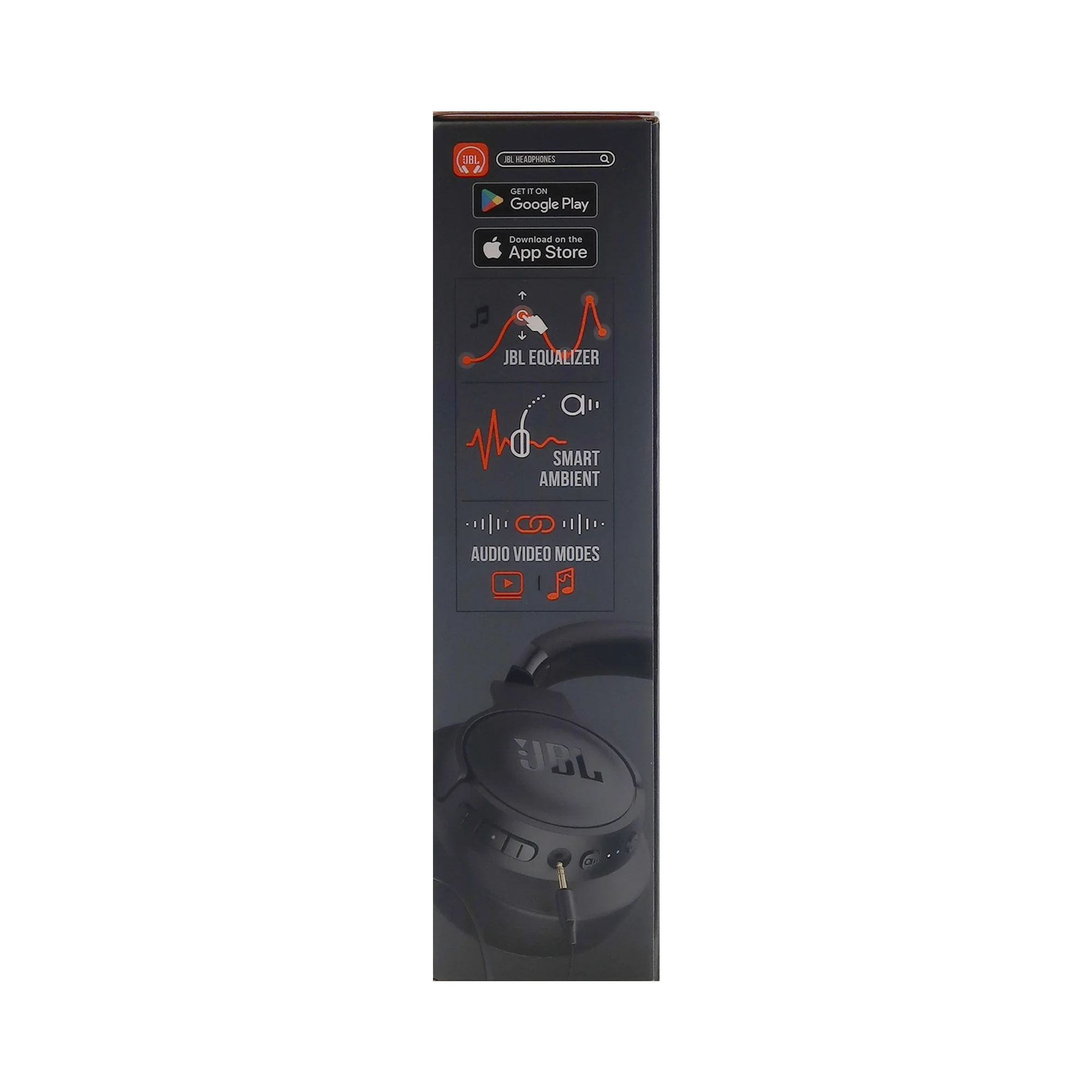 JBL Tune 770NC Noise-Cancelling Over-Ear Headphones (Black) with JBL T110 In Ear Headphones - Image 9