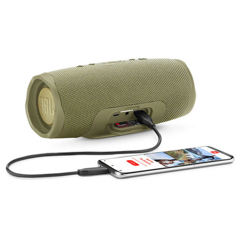 JBL Charge 4 Portable Wireless Bluetooth Waterprrof Speaker (Sand) - Image 8