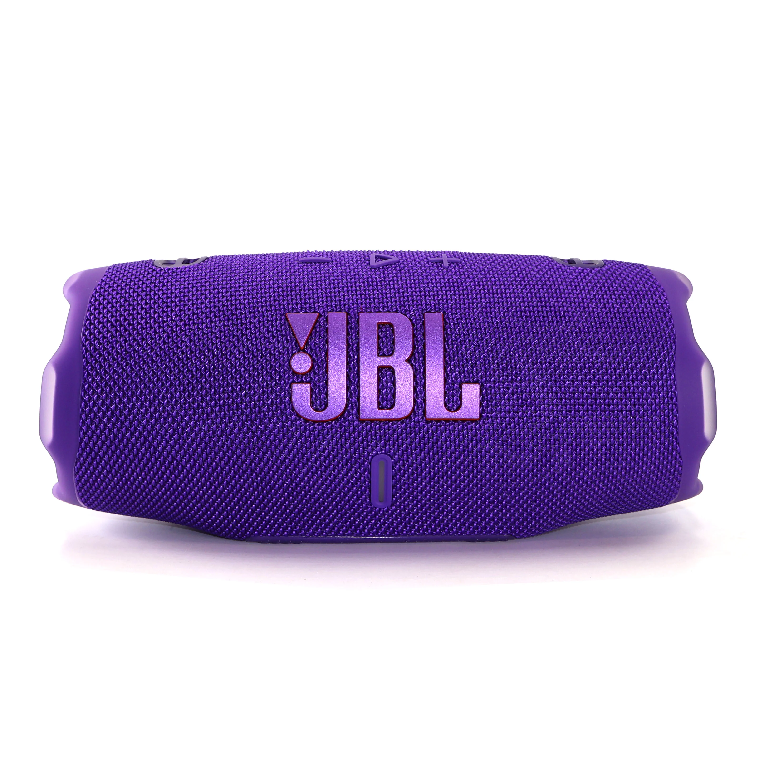 JBL Charge 6 Portable Bluetooth Wireless Speaker (Purple) with Fitness and Wellness Plus Software and JBL T110 in Ear Headphones - Image 2