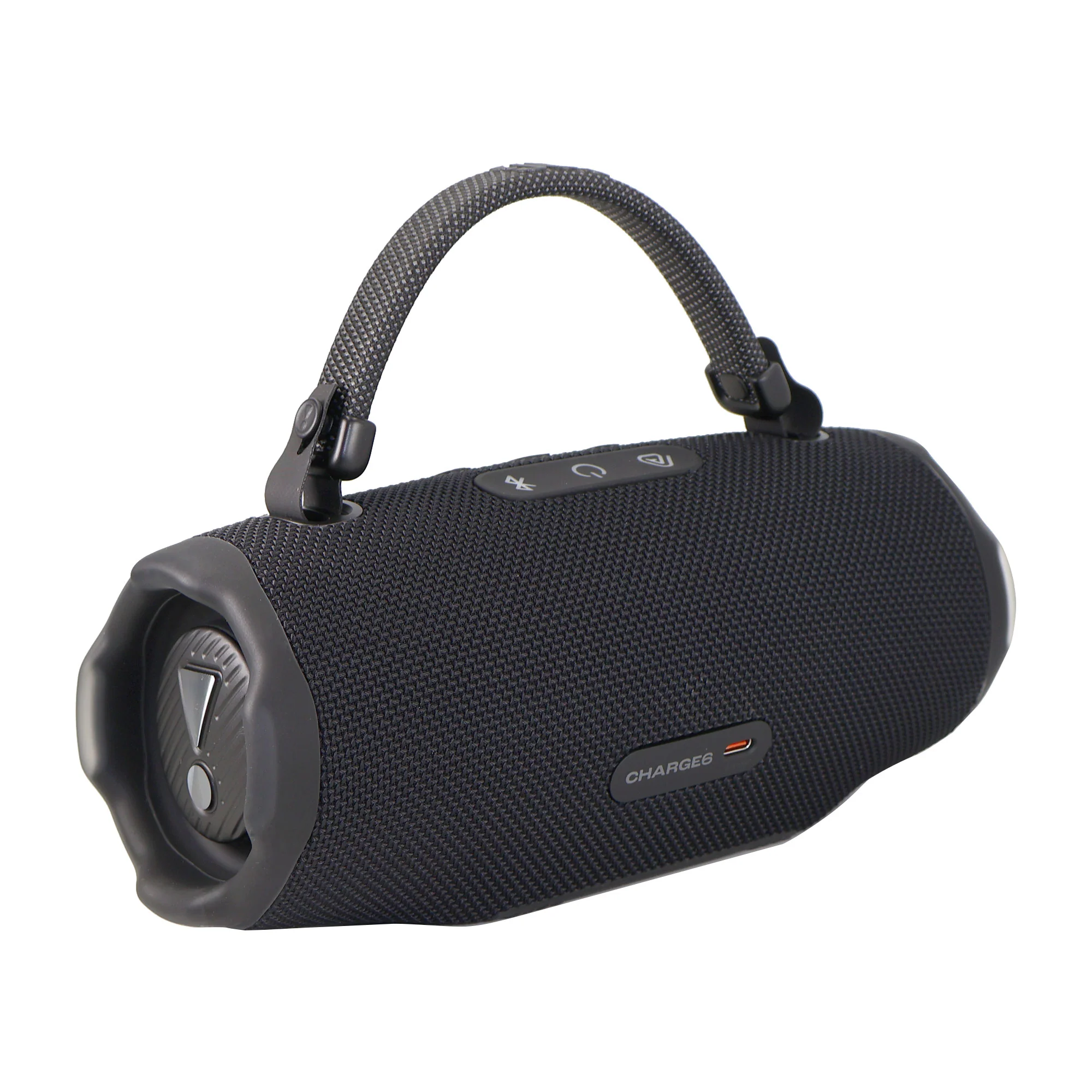 JBL Charge 6 Portable Waterproof Bluetooth Speaker (Black) - Image 6