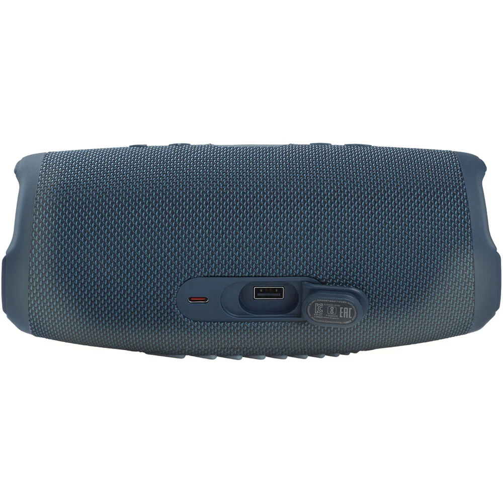 JBL Charge 5 Portable Waterproof Bluetooth Speaker with Powerbank (Blue) - Image 4